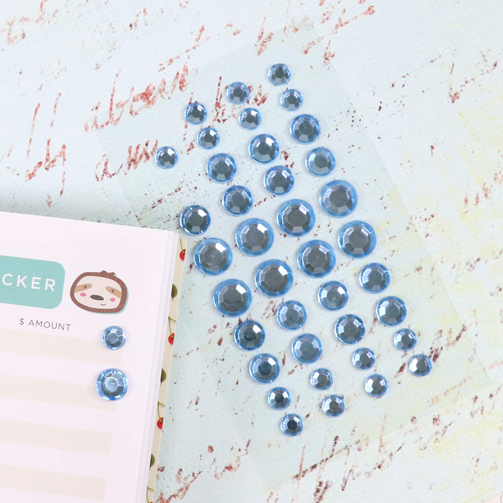 24 Pack: Assorted Acrylic Rhinestone Stickers by Craft Smart™