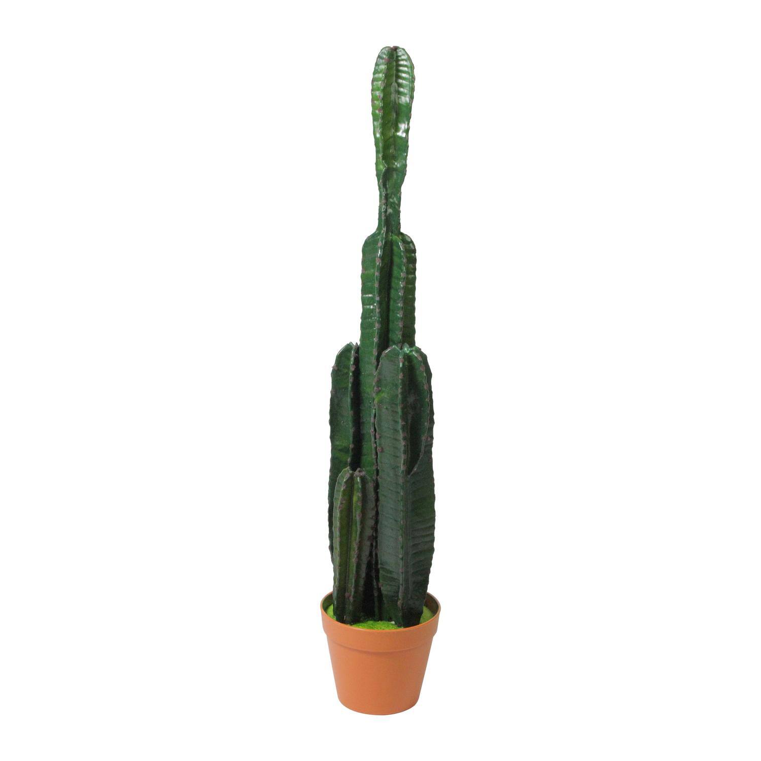 34" Southwestern Style Artificial Potted Cactus