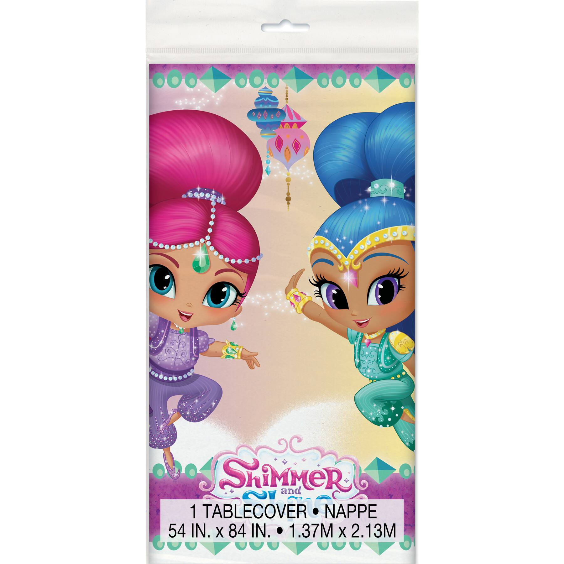 Shimmer and Shine Table Cover | Shimmer and Shine Party Decorations