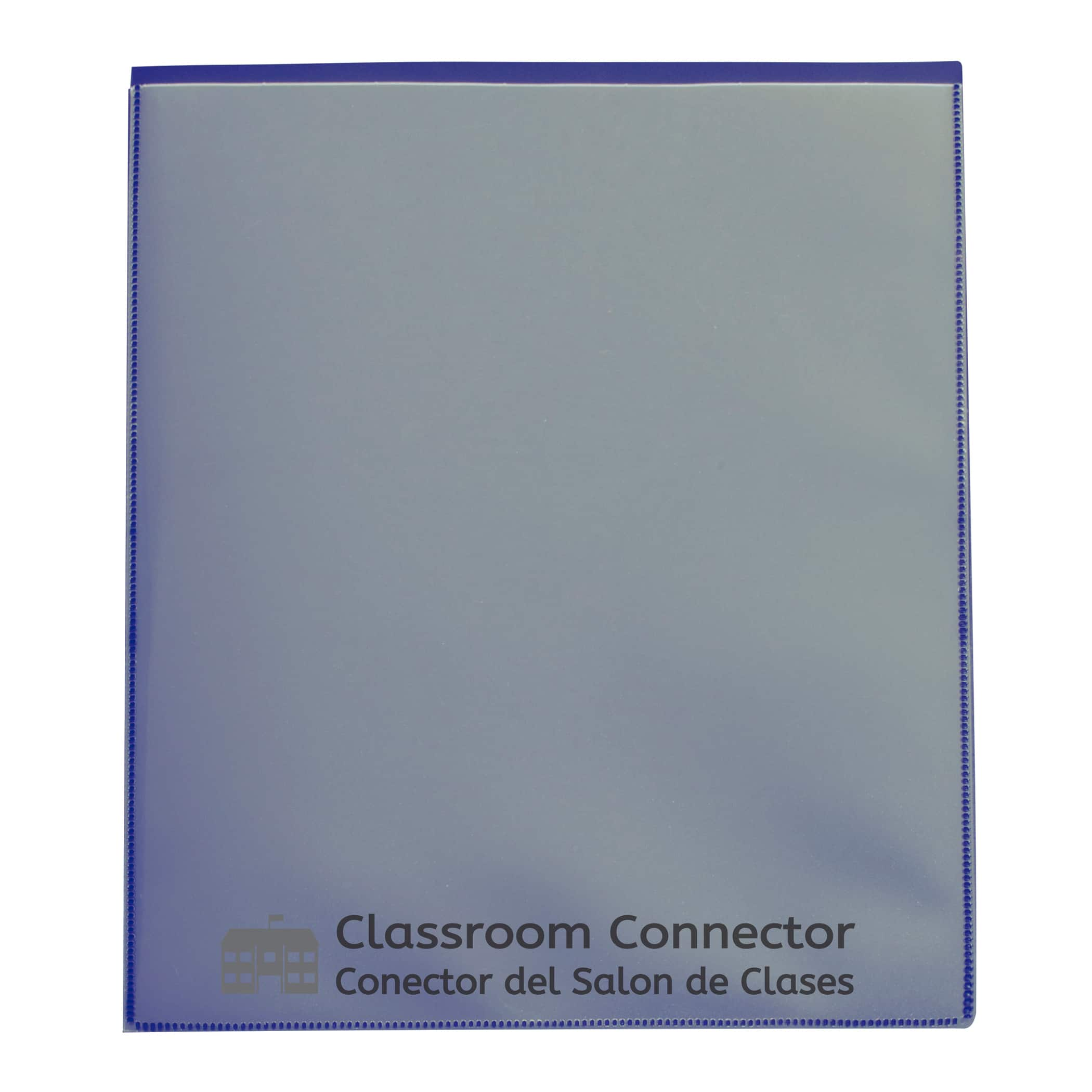 6 Packs: 25 ct. (150 total) C-Line&#xAE; Blue Classroom Connector&#x2122; School-To-Home Folders