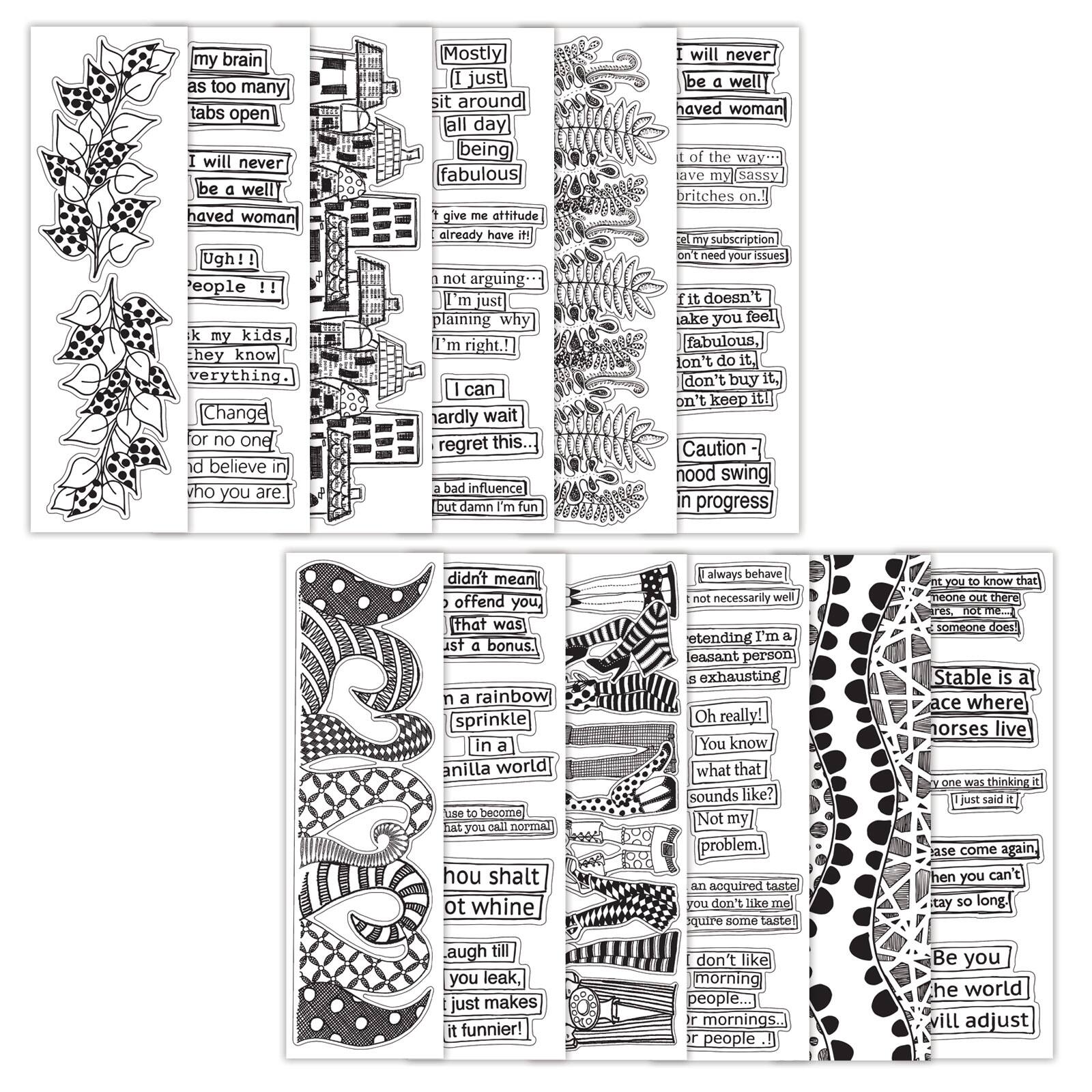 Dylusions Coloring Sheets