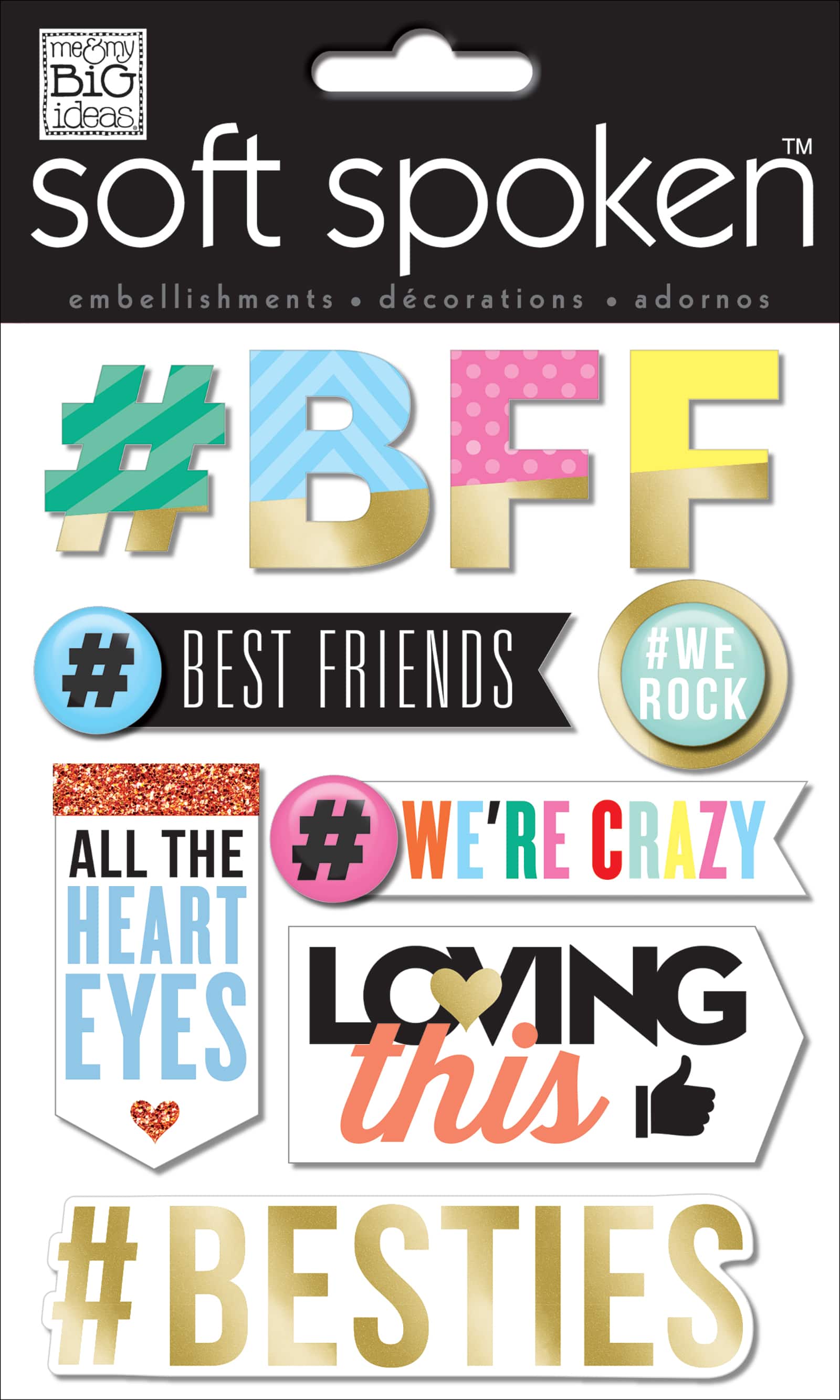 Friends Me and My Big Ideas Mambi Sticker Embellishment