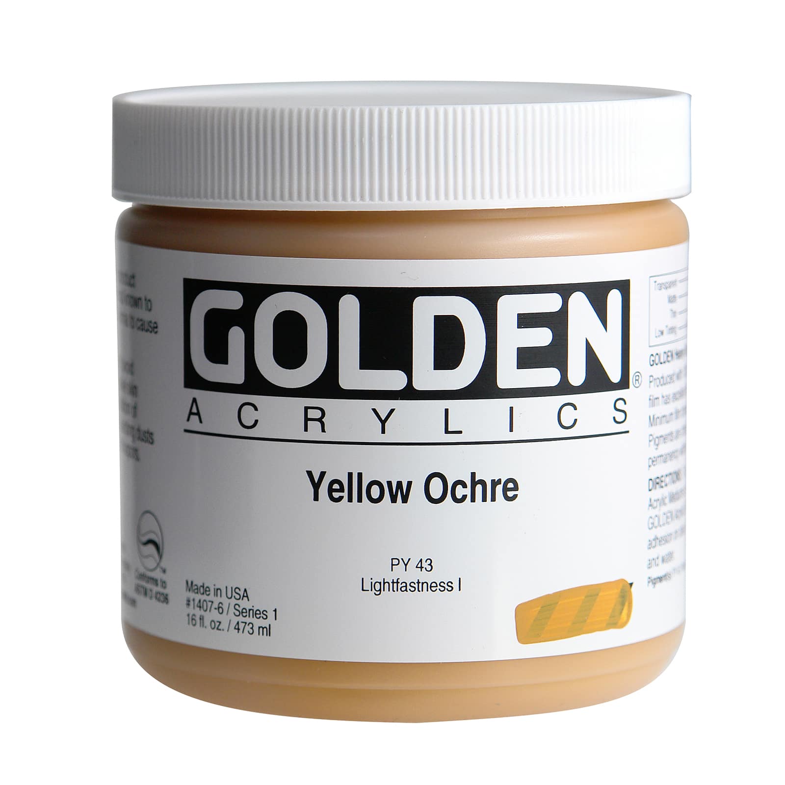 Golden&#xAE; Heavy Body Acrylic Paint, 16oz.