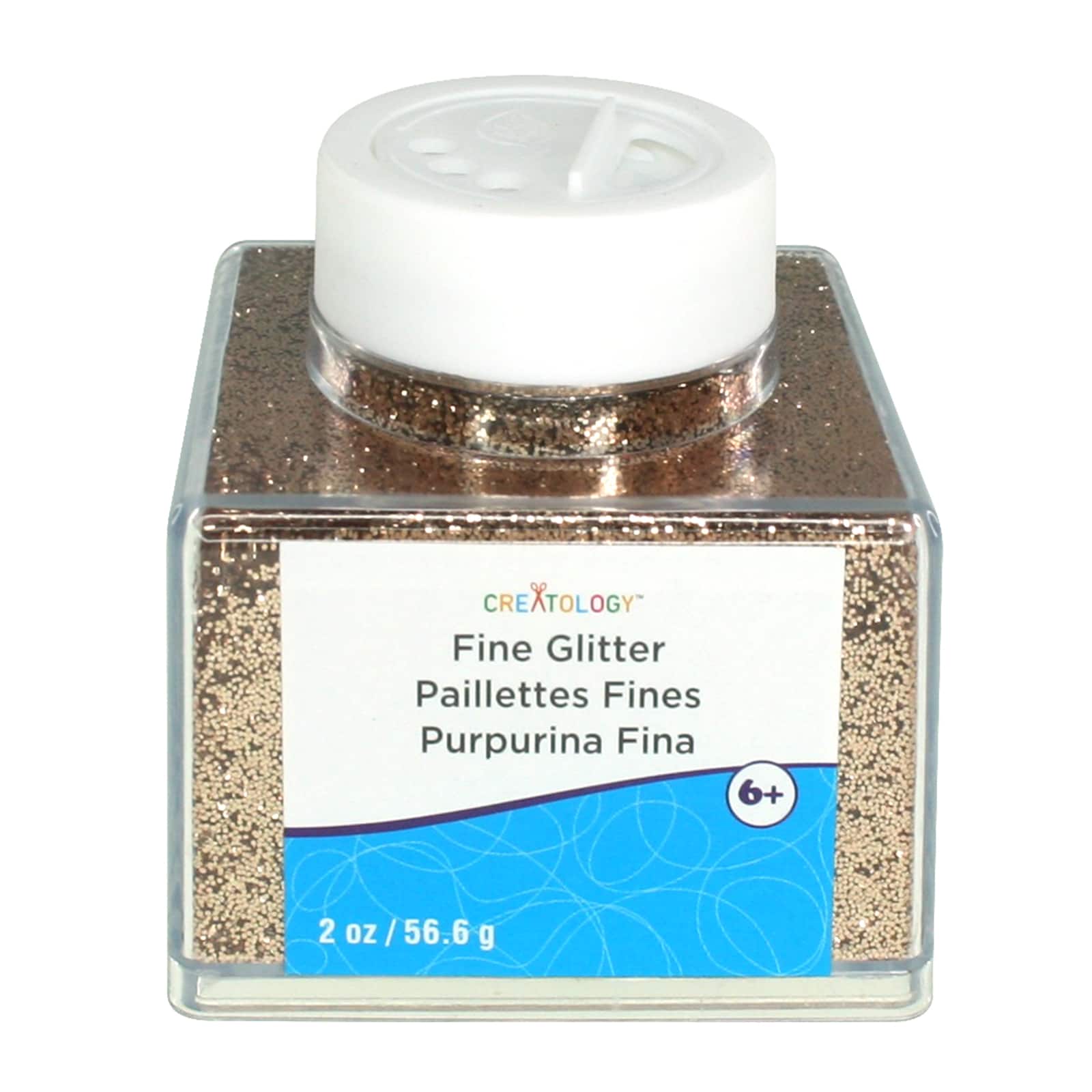 12 Pack: 2oz. Antique Gold Fine Glitter Stacker By Creatology™