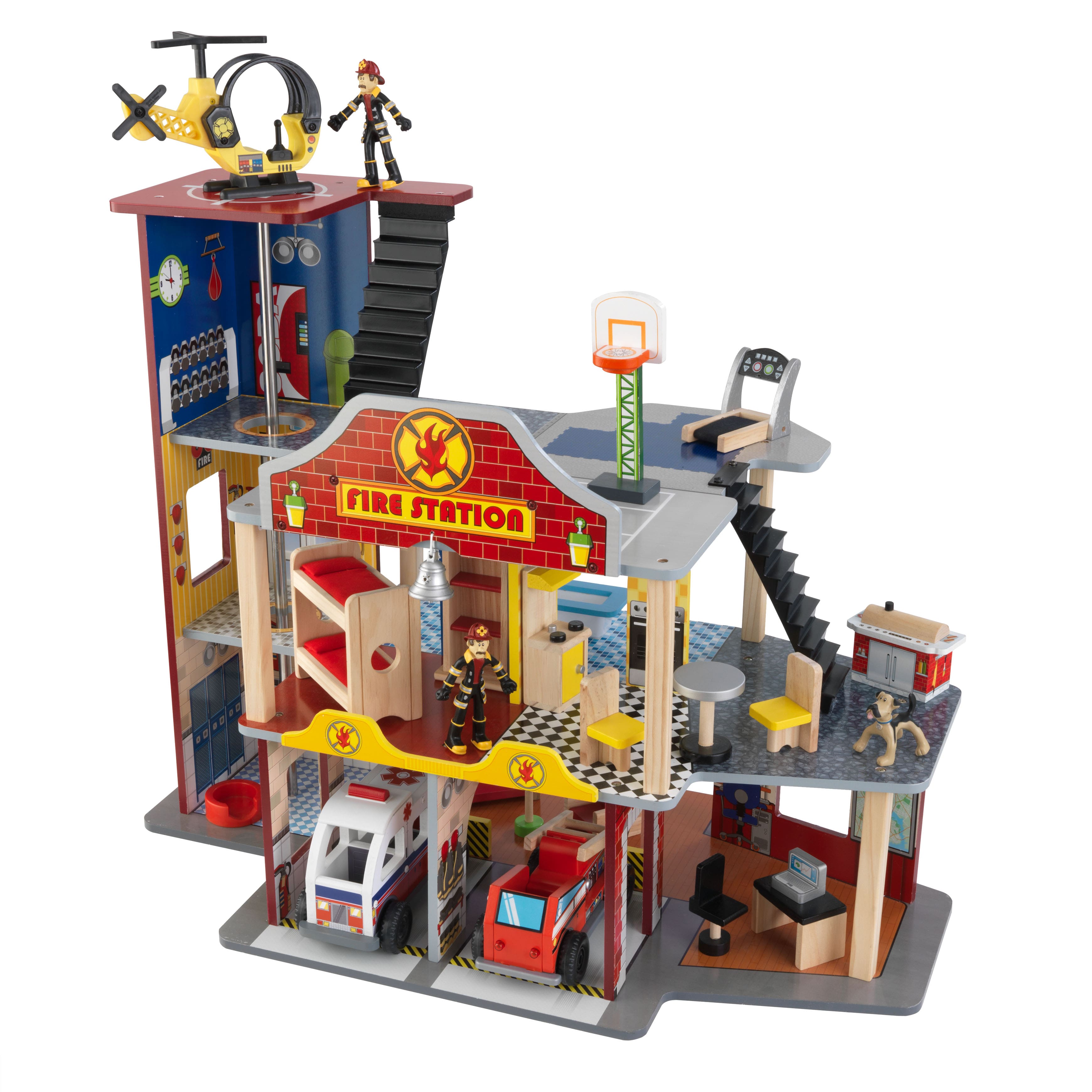 KidKraft Deluxe Fire Rescue Set