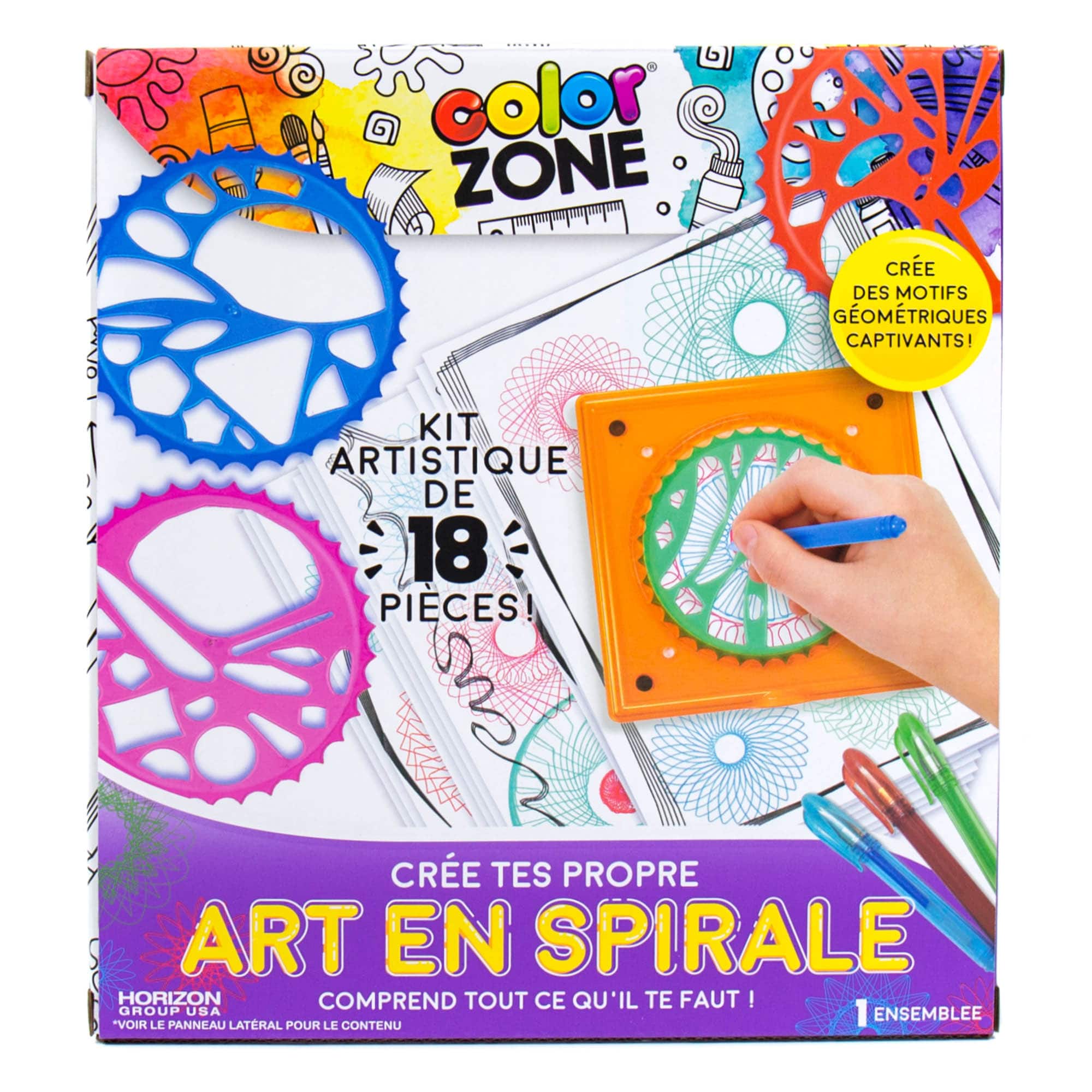 Color Zone™ Spiral Art Kit