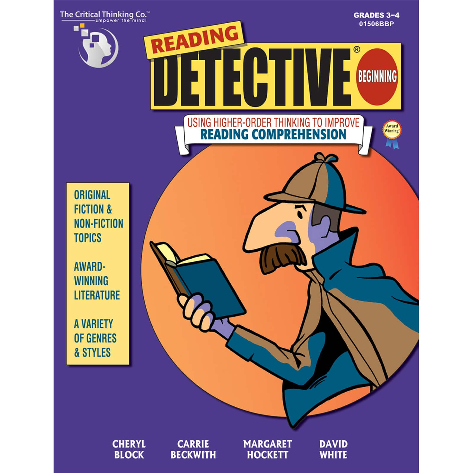 The Critical Thinking Co.&#x2122; Reading Detective&#xAE; Beginning, Grade 3-4