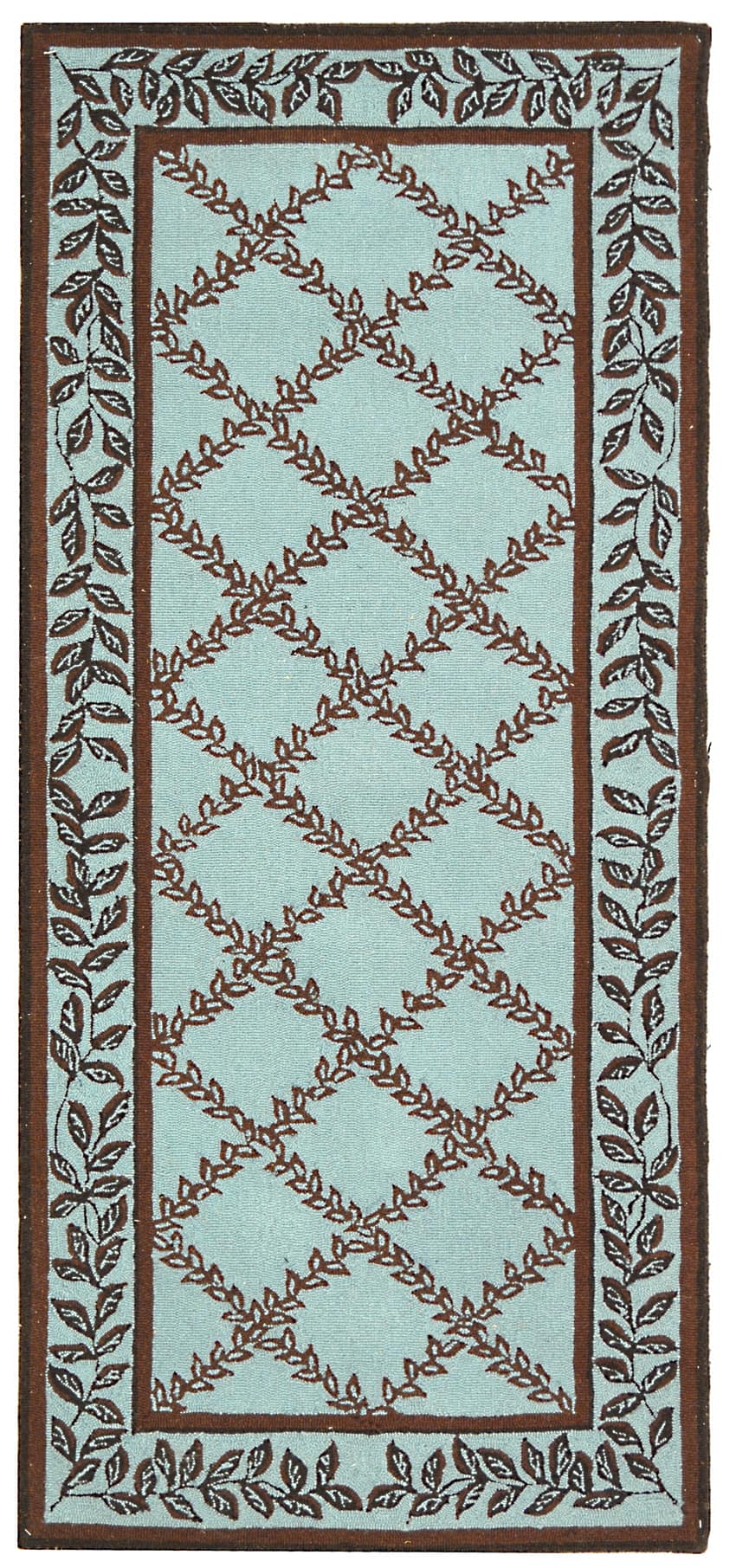 Chelsea Leaf Border 2&#x27;-6&#x22; X 6&#x27; Area Rug