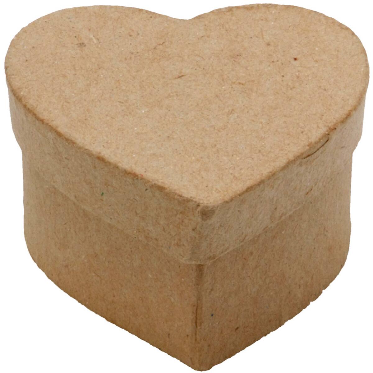 Paper Mache Mini Heart Box By Artminds
