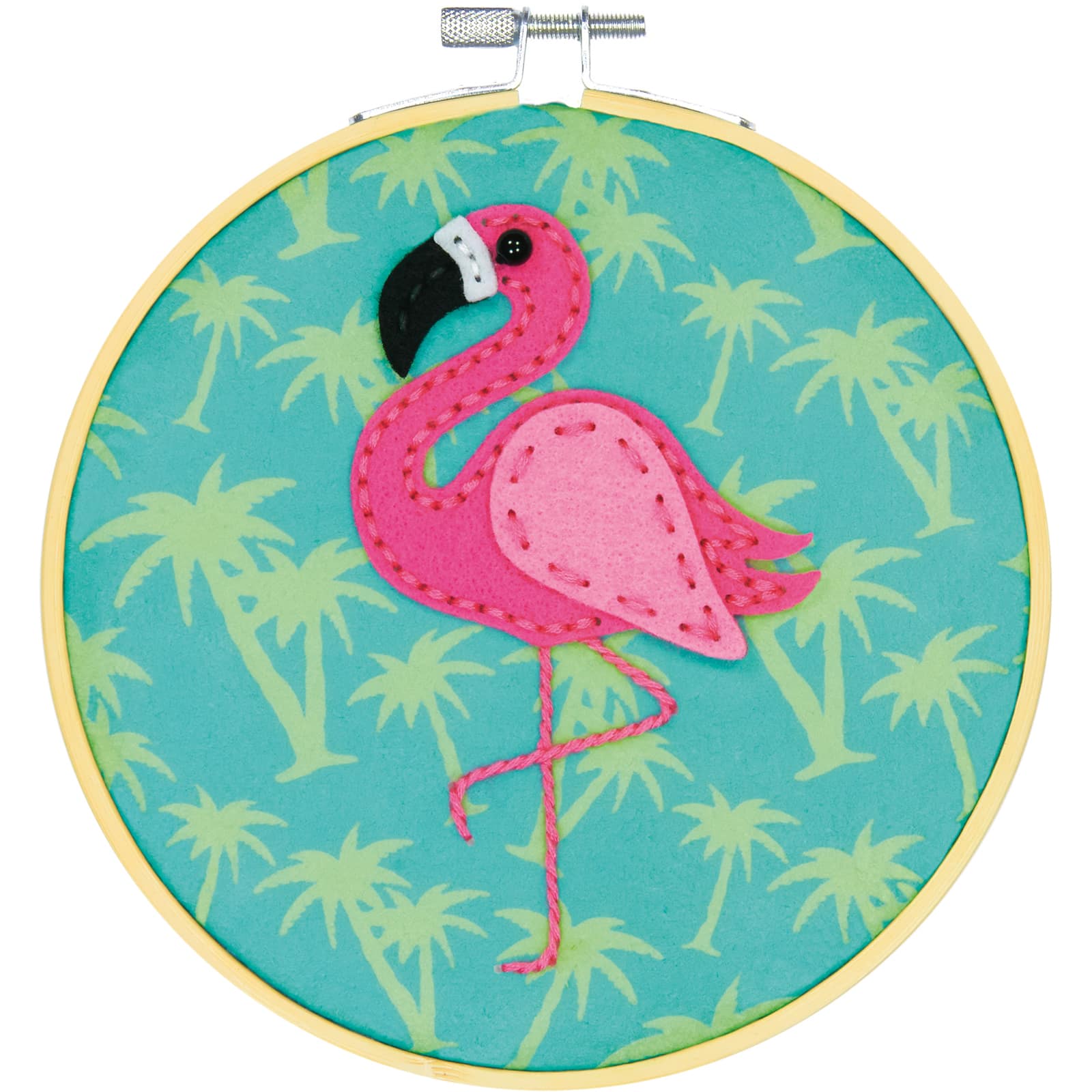 Download Buy The Dimensions Felt Applique Kit Tropical Flamingo At Michaels
