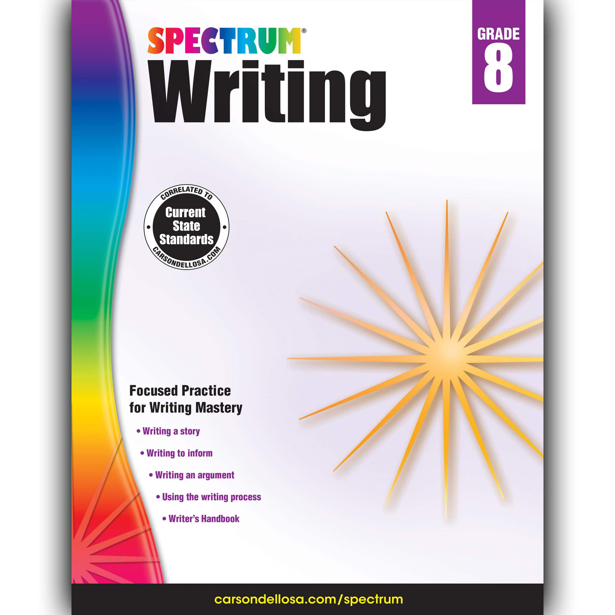 Spectrum&#xAE; Writing Workbook, Grade 8