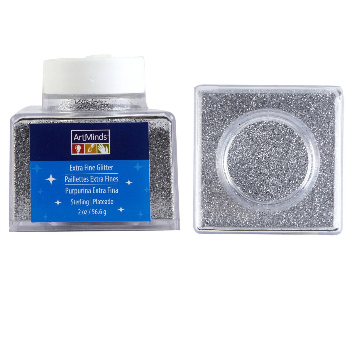 12 Pack: 2oz. Extra Fine Glitter Stacker by ArtMinds™