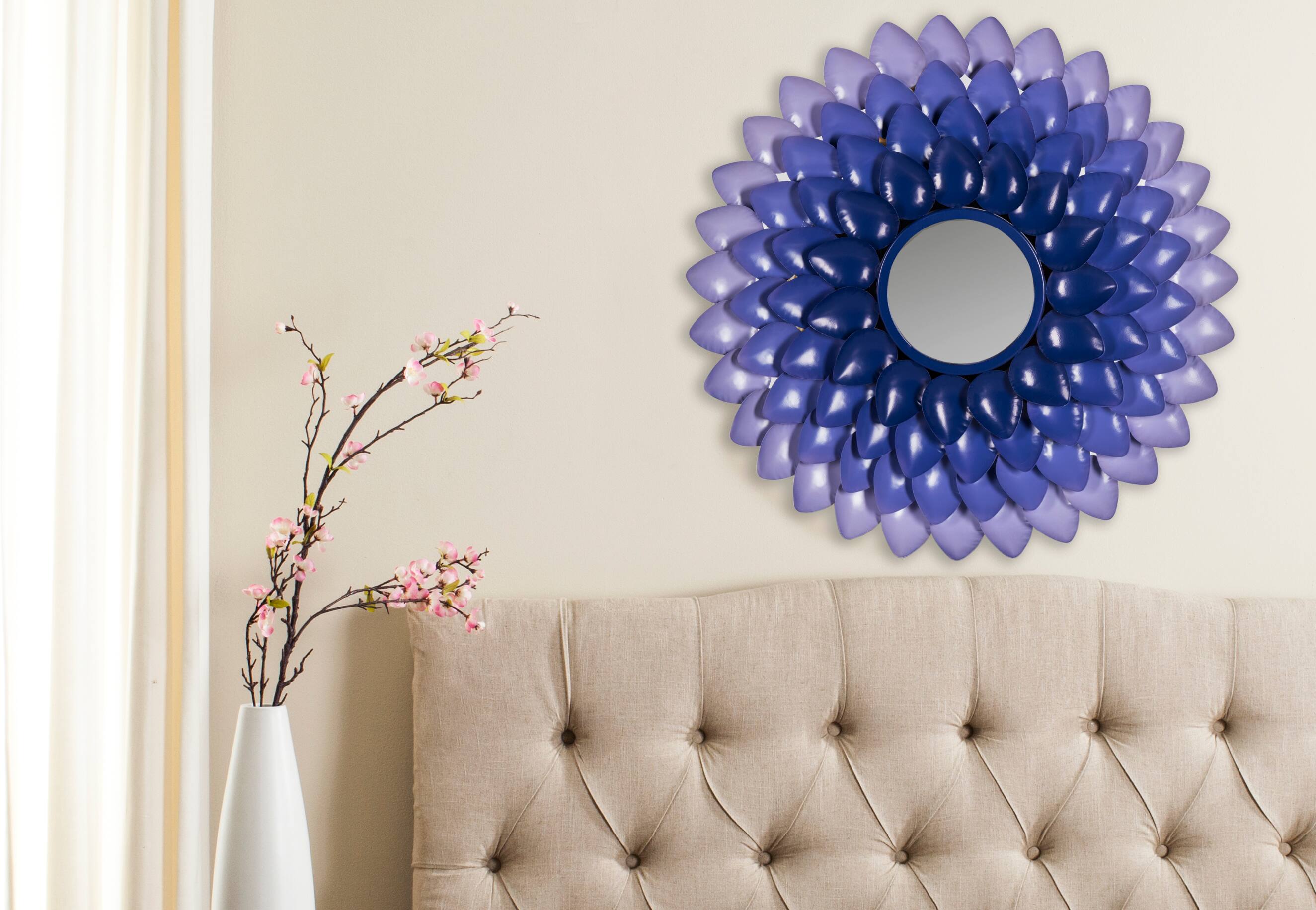 Chrissy Mirror in Purple By Safavieh | Michaels®