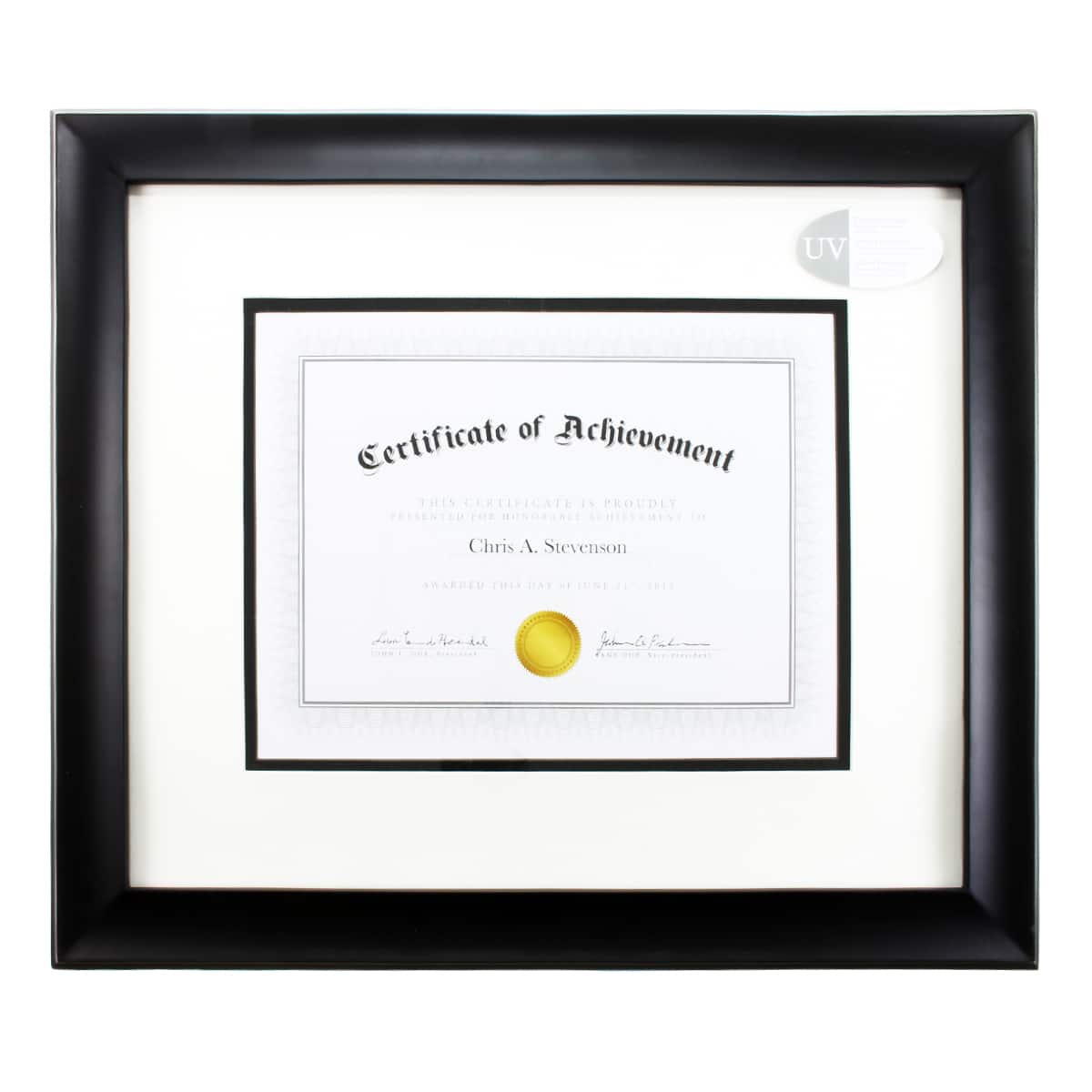 Shop For The Black Document Frame 13 X 15 5 With 8 5 X 11 Double Mat By Studio Decor At Michaels