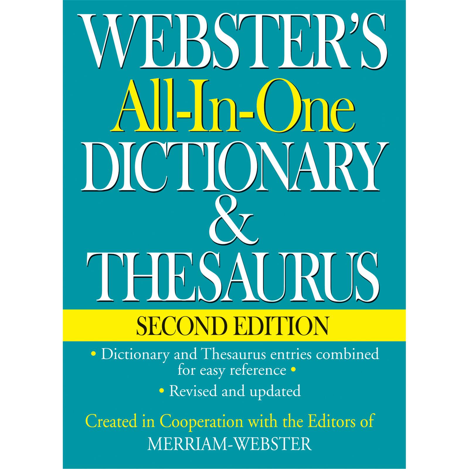 Webster&#x27;s All-in-One Dictionary &#x26; Thesaurus