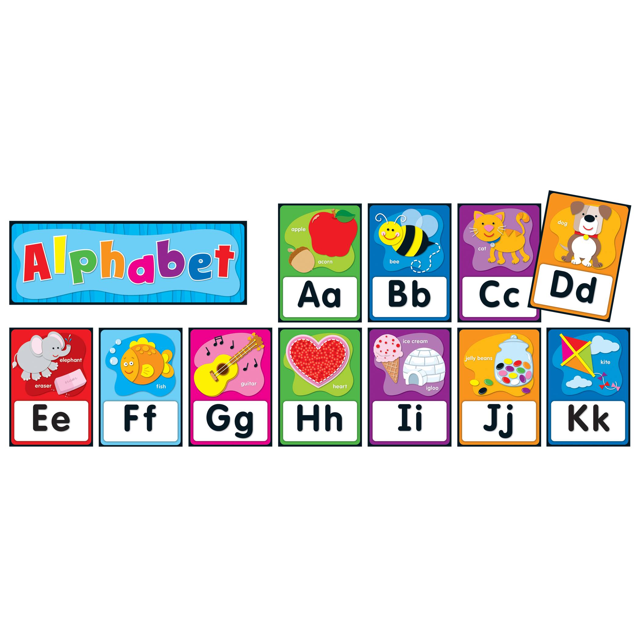 Alphabet Quick Stick Bulletin Board Set