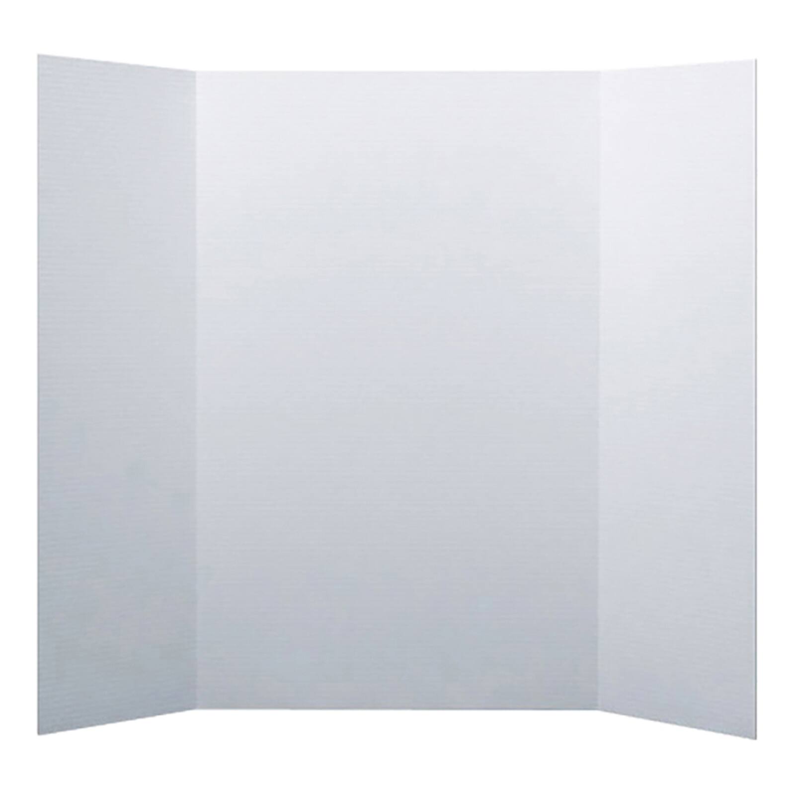 White Flipside Corrugated Project Board, 36" x 48, 24 Pack