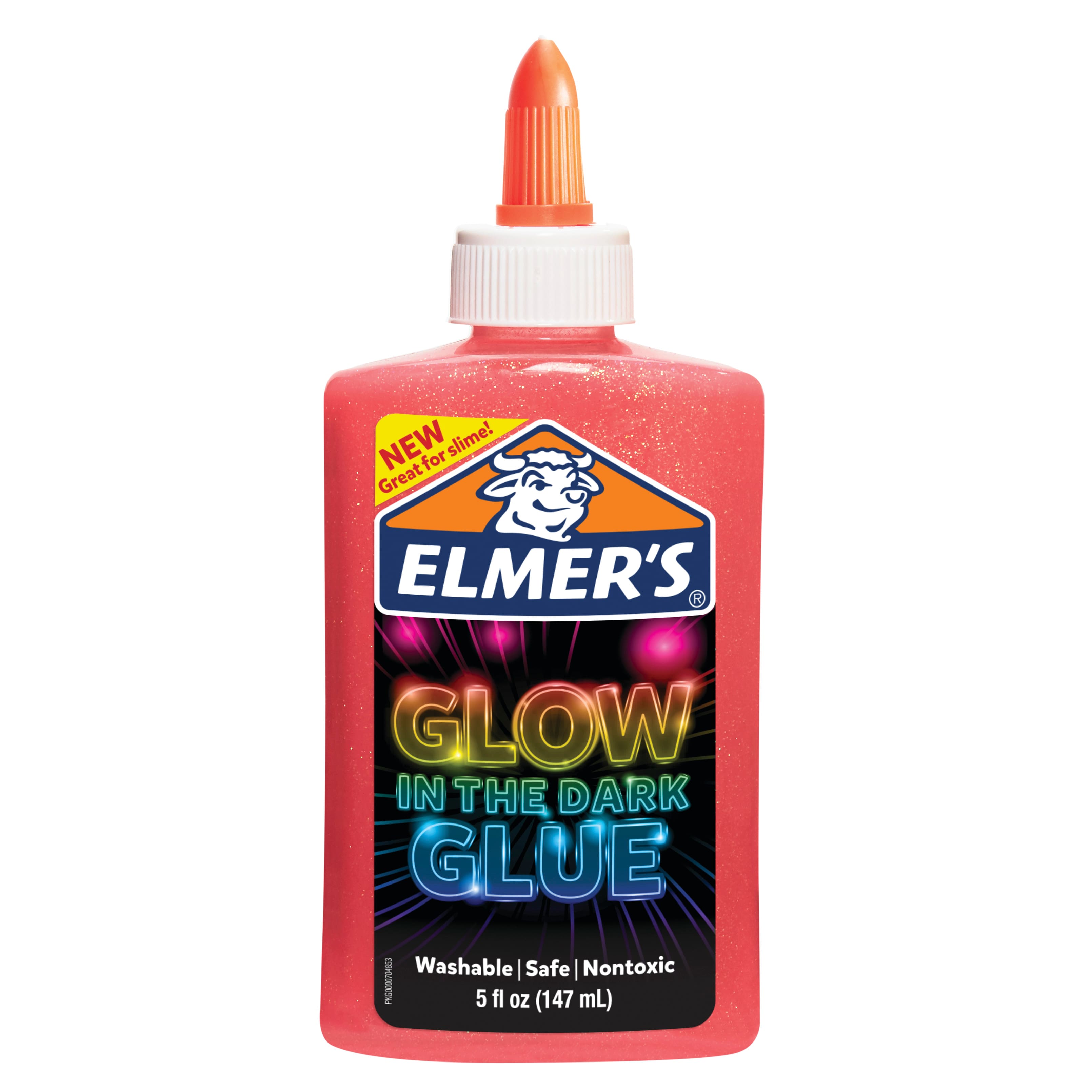 Elmer's Clear PVA Glue, Washable & Child Friendly, 147 mL– Great for Making Slime