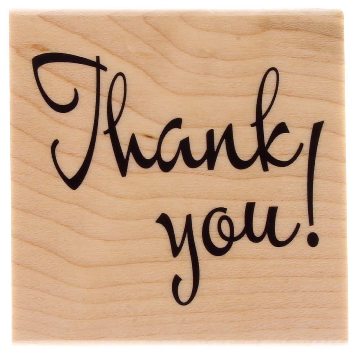 6 Pack: Thank You Wood Stamp by Recollections&#x2122;