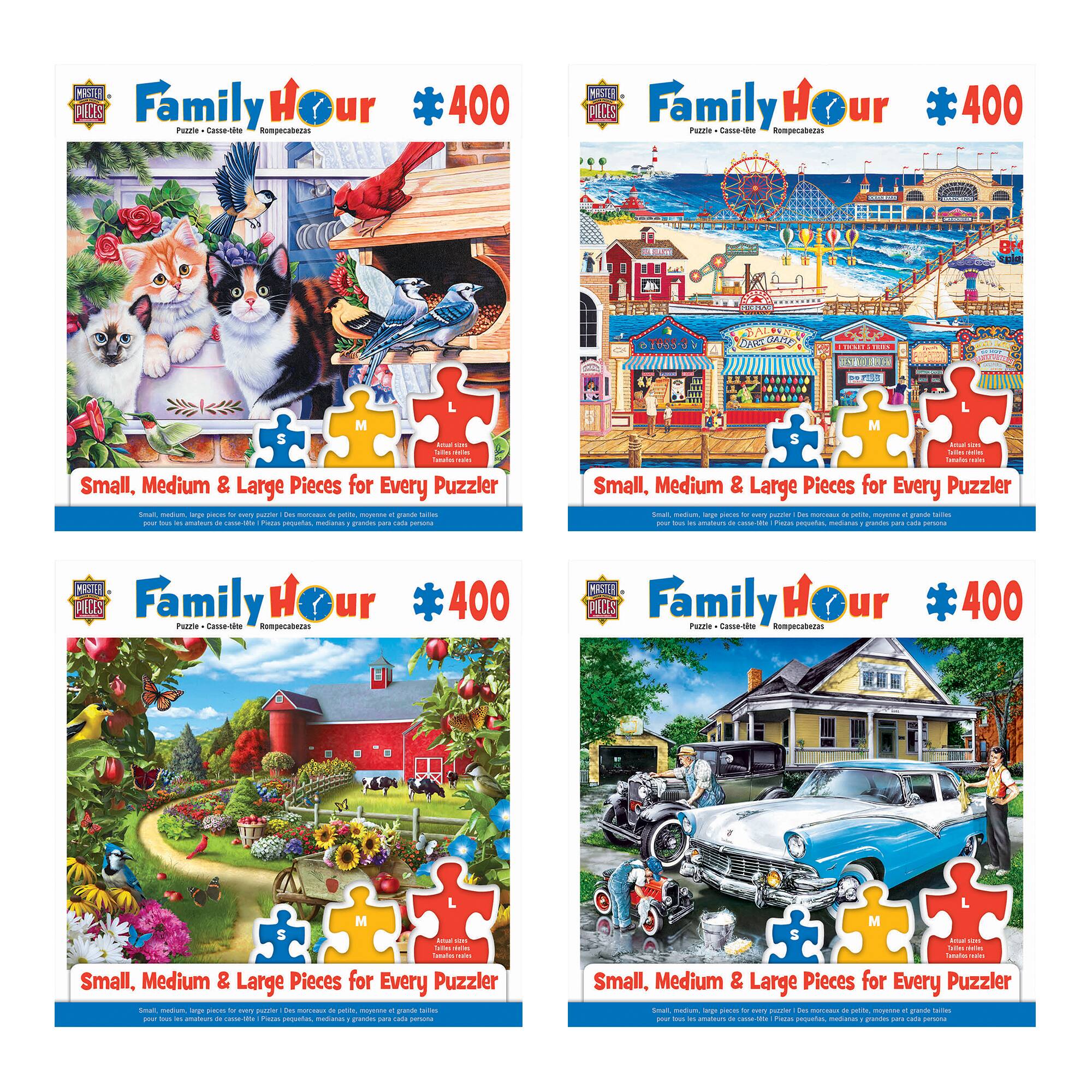 Shop for the MasterPieces® EZ Grip™ Assorted Family Hour Jigsaw Puzzle