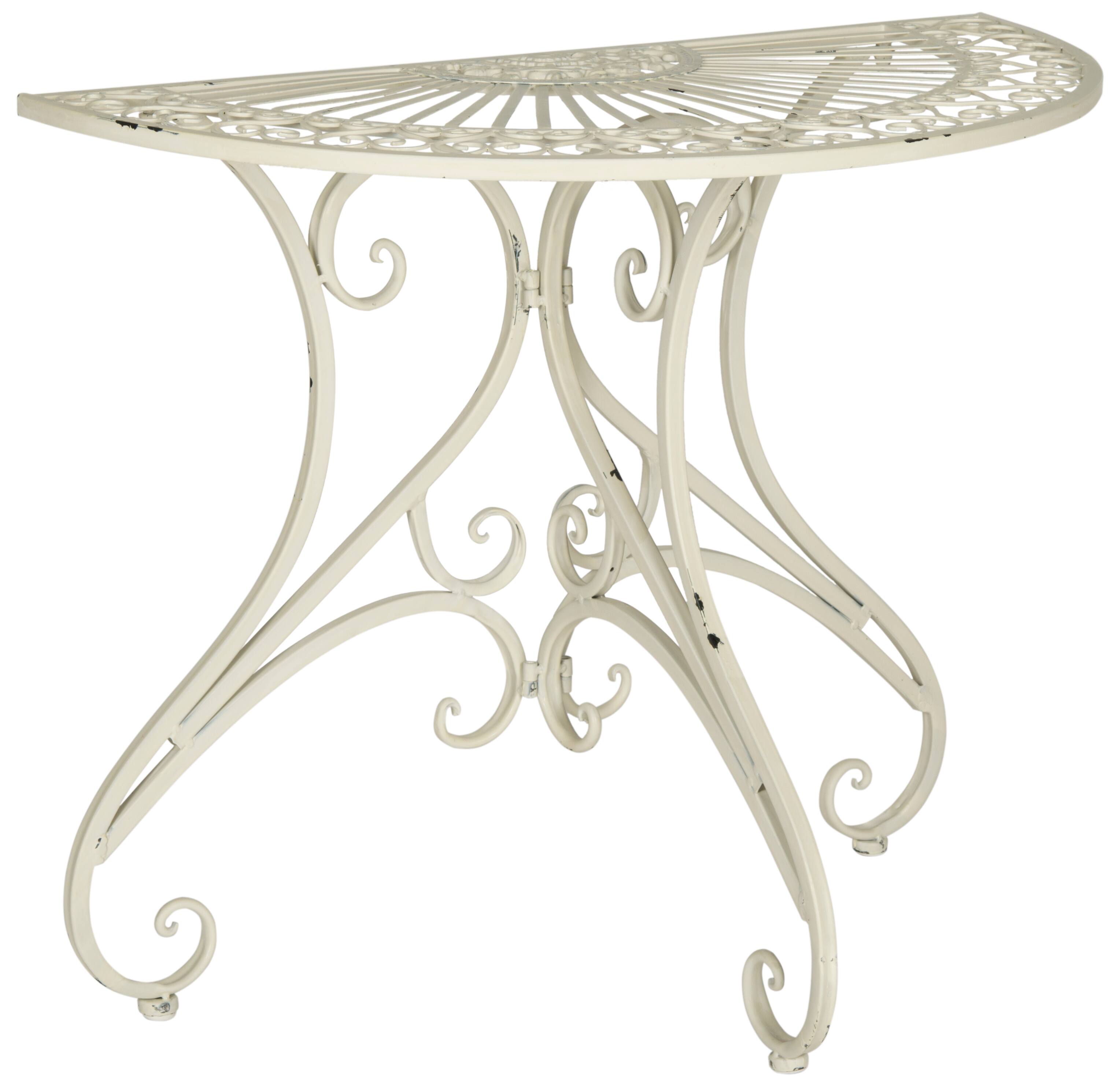Annalise Accent Table in White