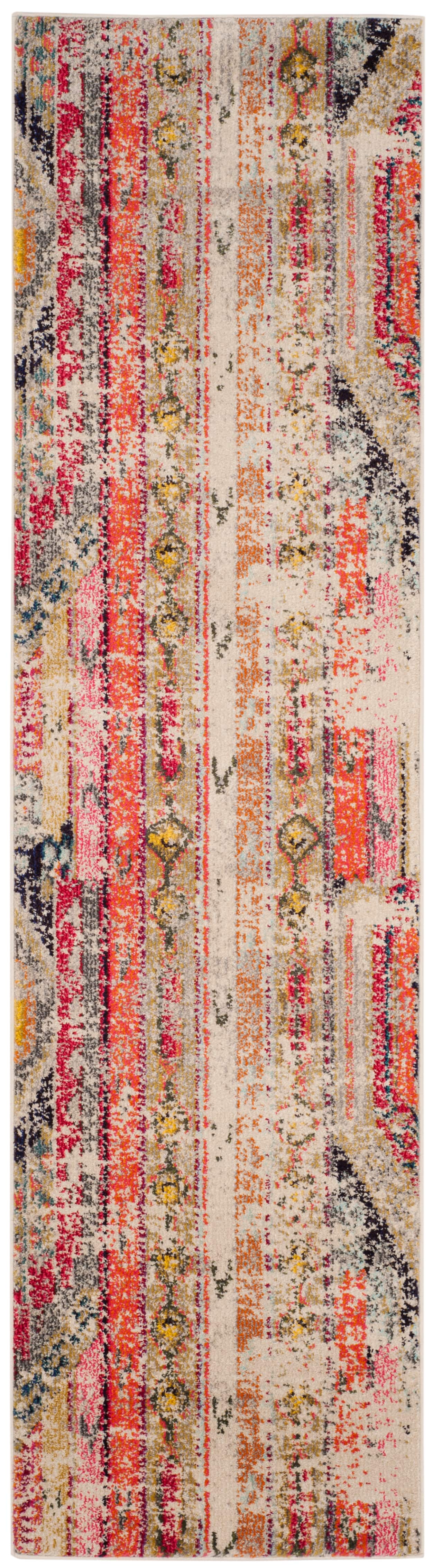 Monaco Vintage Diamond 2'-2" X 10' Area Rug