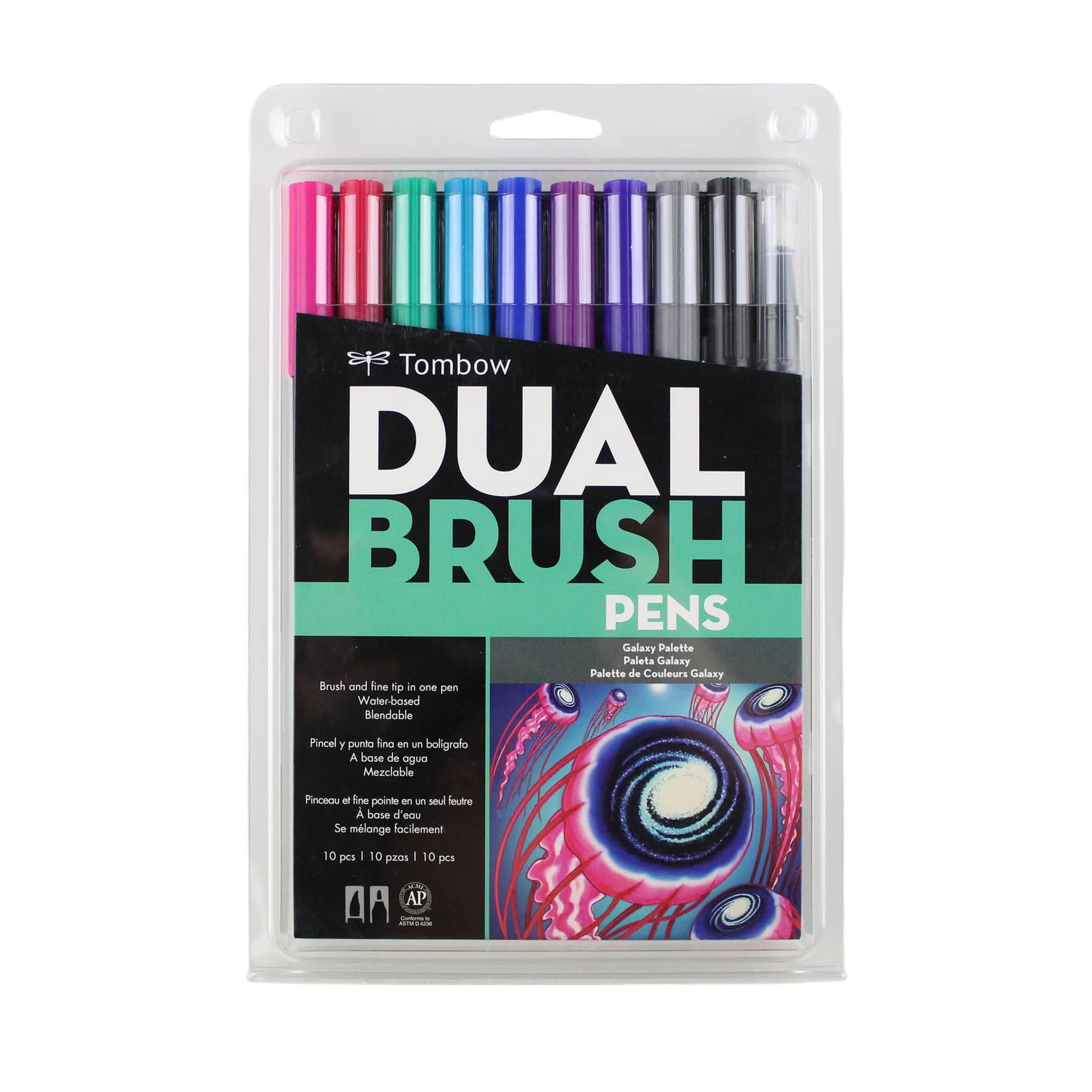 Tombow Dual Brush - Set of 10 - Secondary Colors