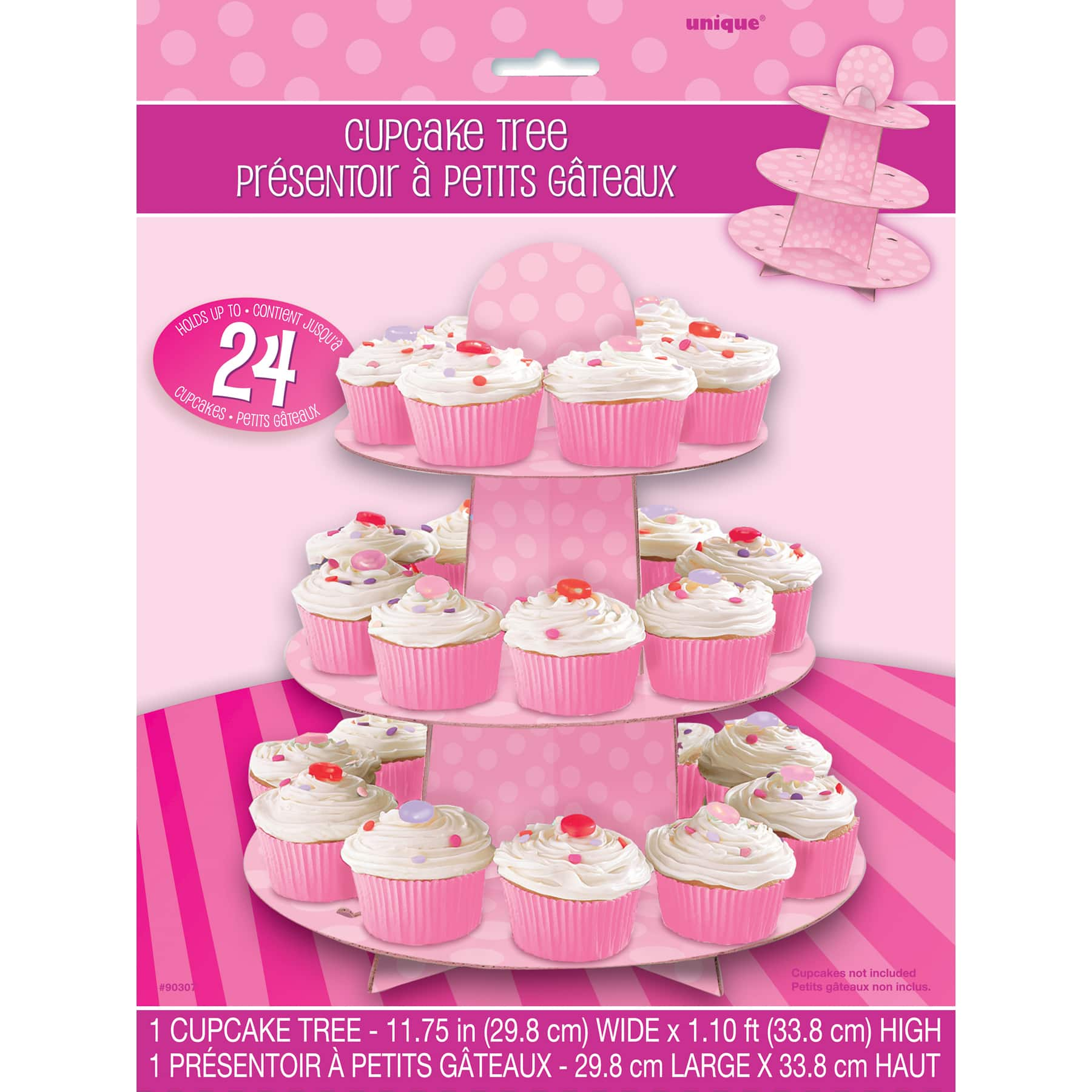 Pink Cupcake Stand Pink Party Decorations