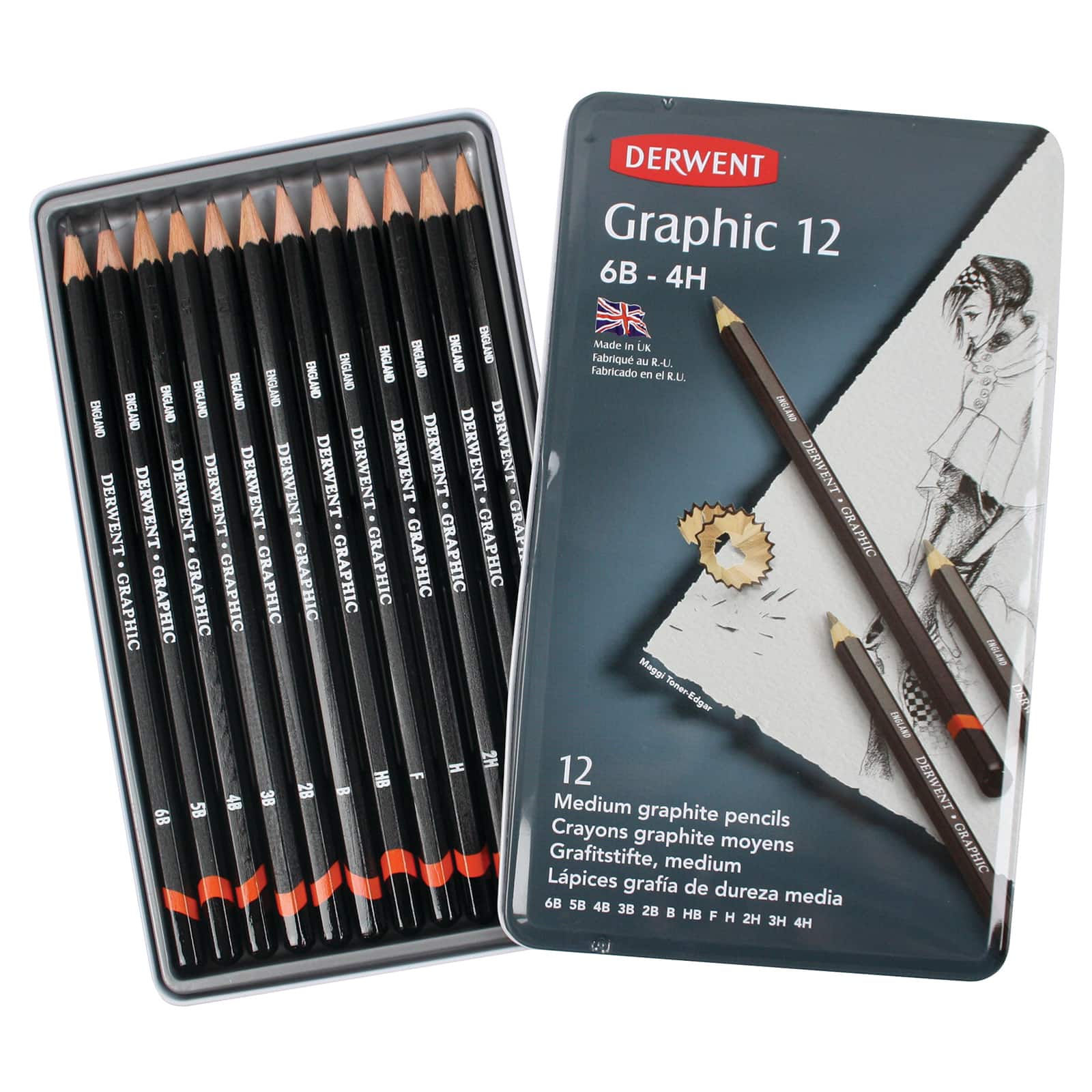 Derwent® Graphic 4 Pencil Sketching Set