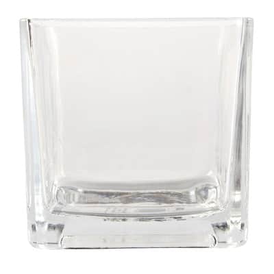 Ashland™ Cube Glass Vase, 4.7"" image