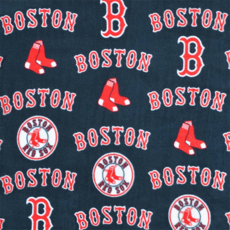 Boston Red Sox MLB Fleece by Fabric Traditions