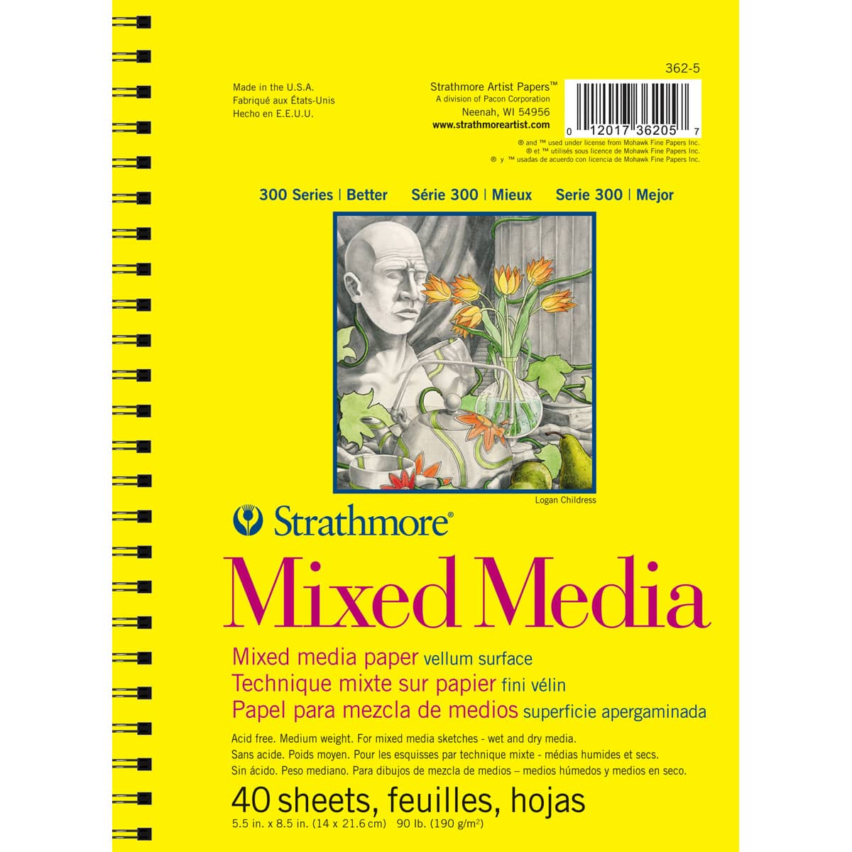 12 Pack: Strathmore® 300 Series Mixed Media Pad