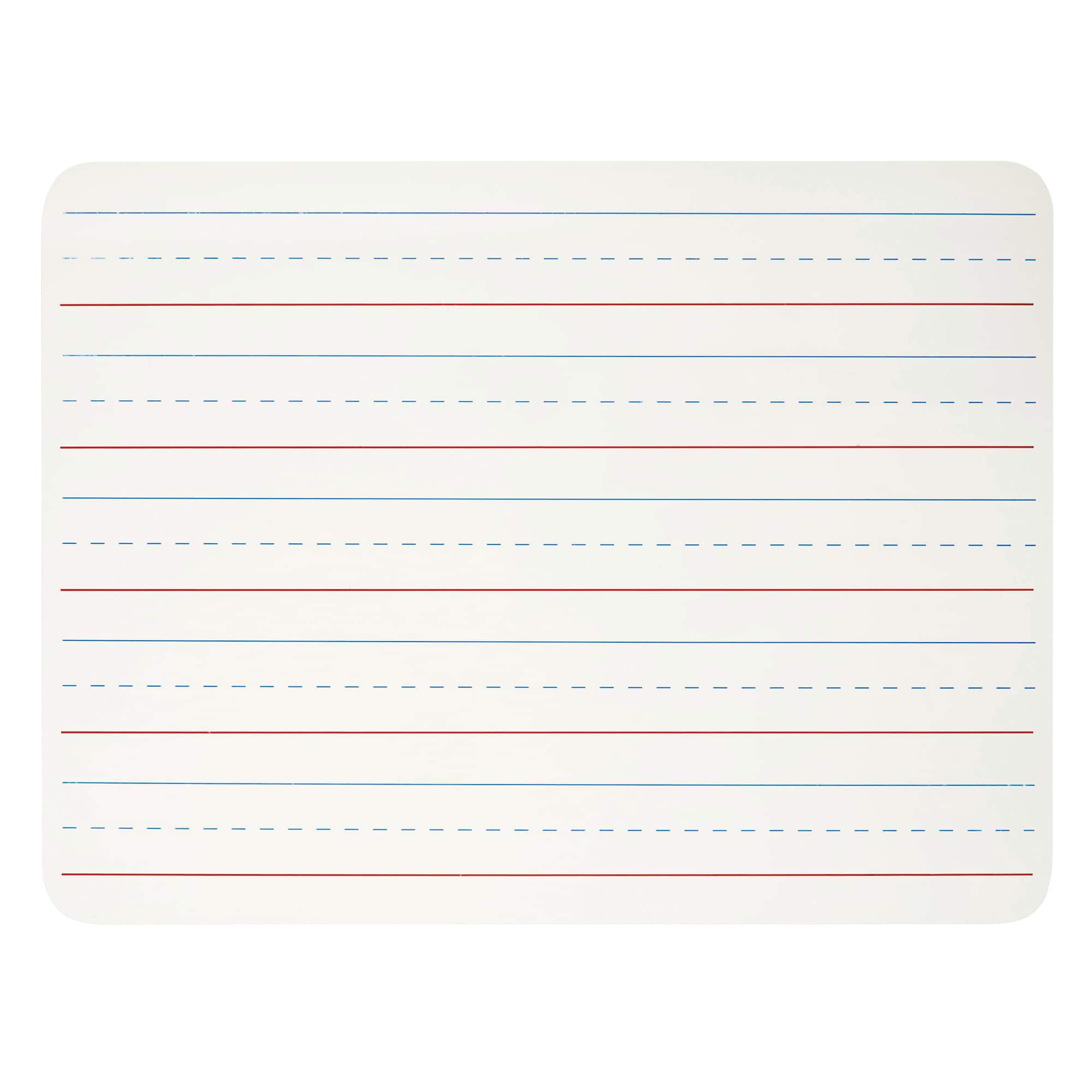 5 Packs: 12 ct. (60 total) 9" x 12" White Lined Dry Erase Lap Boards