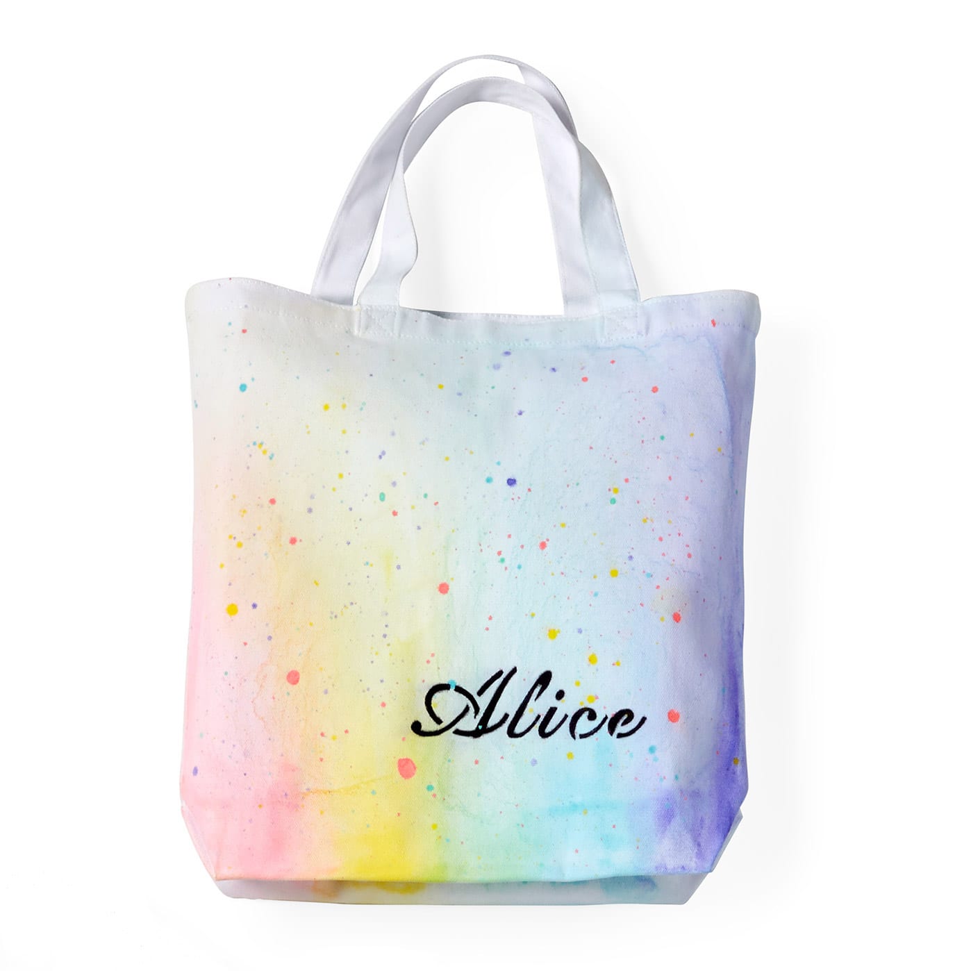 Watercolor Personalized Name Tote | Apparel | Michaels