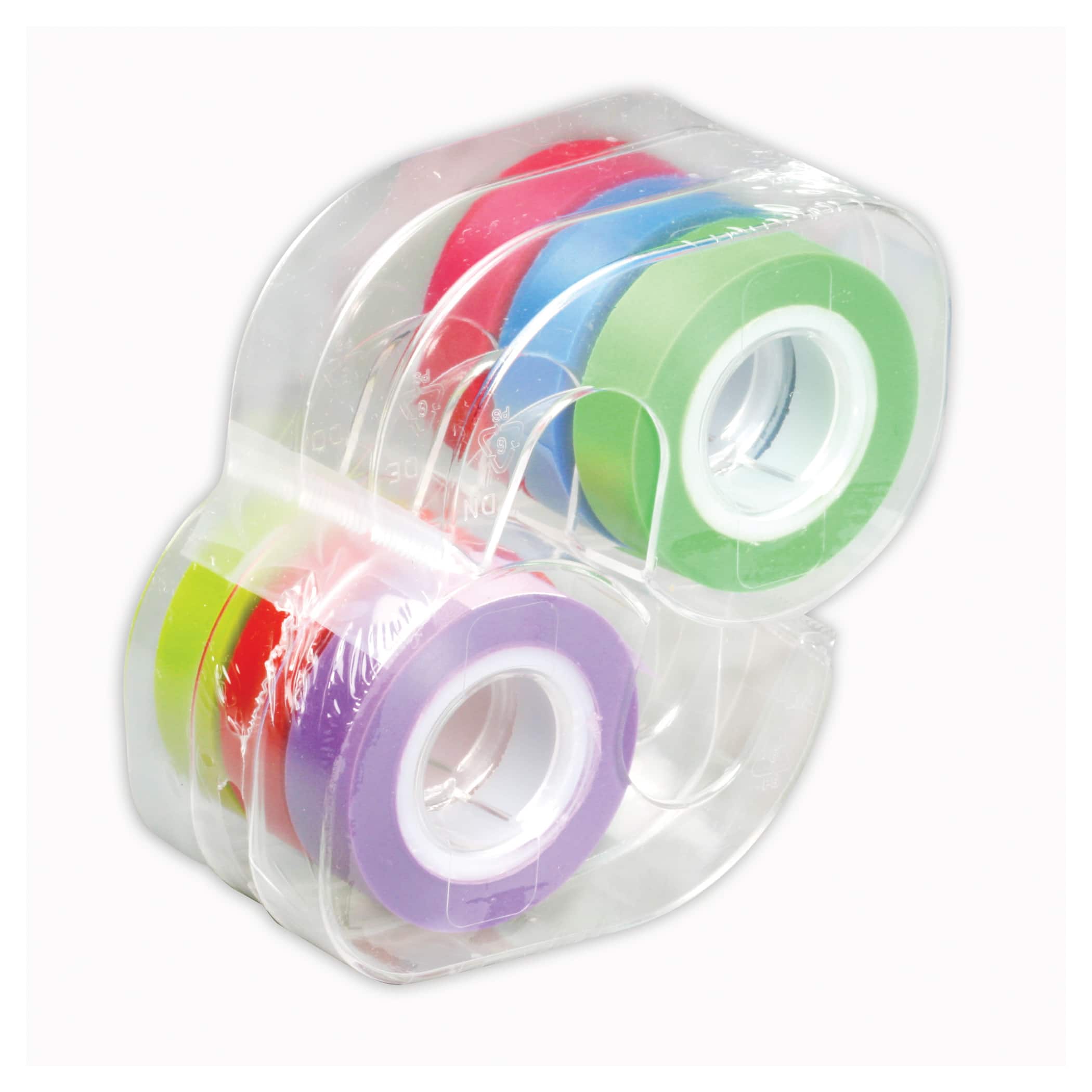 12 Packs: 6 ct. (72 total) Multicolor Removable Highlighter Tape