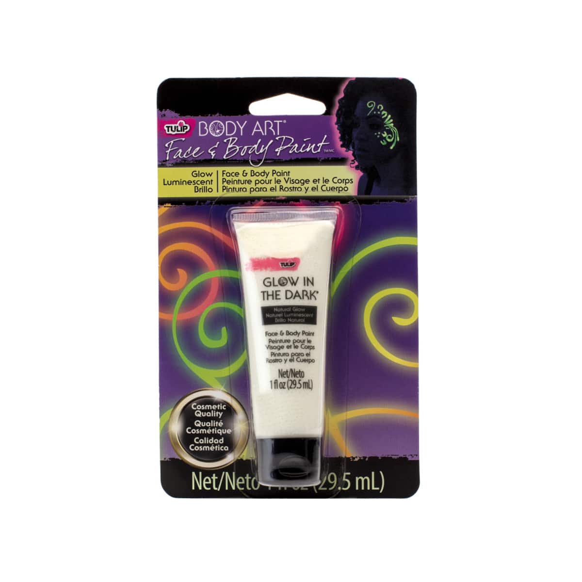 Tulip® Body Art® Natural Glow Face & Body Paint™ Tube
