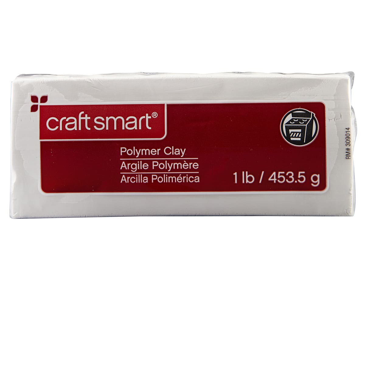 6 Pack: 3lb. White Oven-Bake Polymer Clay by Craft Smart