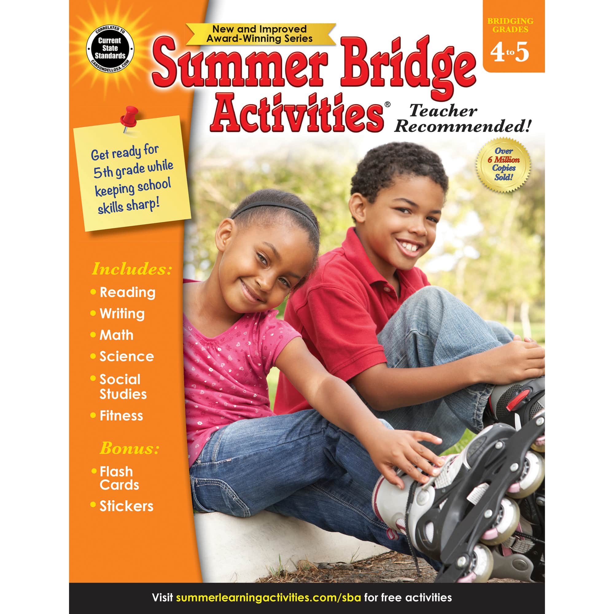 Summer Bridge Activities® Workbook, Grades 4-5