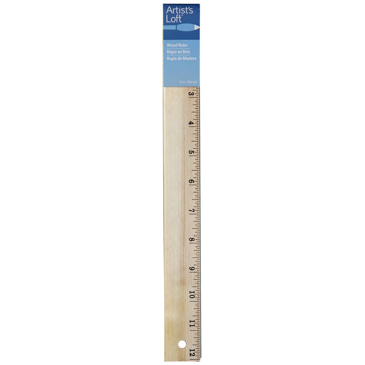 Net Loft six inch wooden ruler