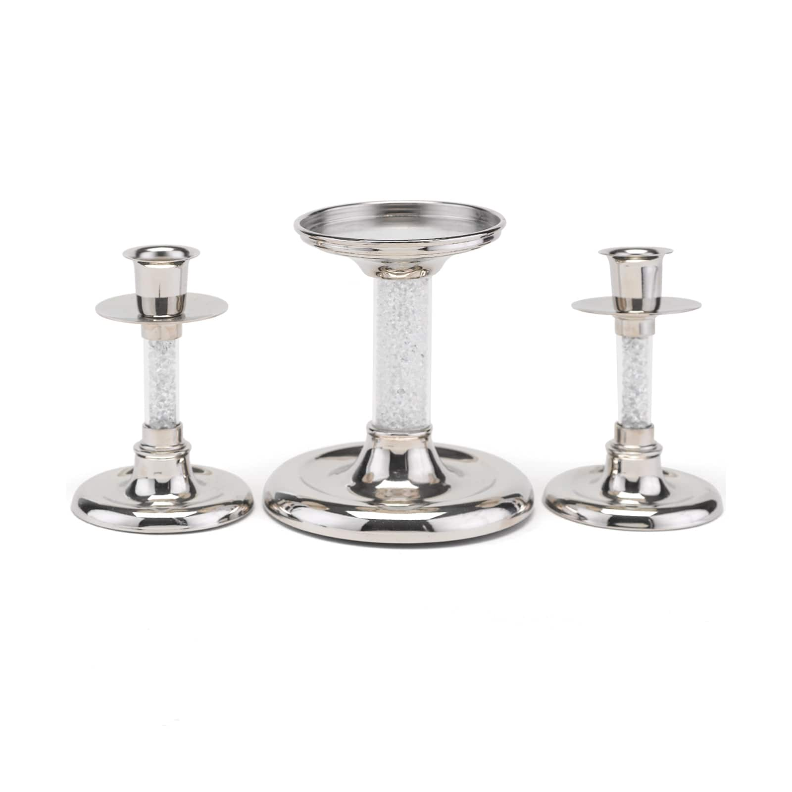 Hortense B. Hewitt Co.™ Glittering Beads Candle Stand Set