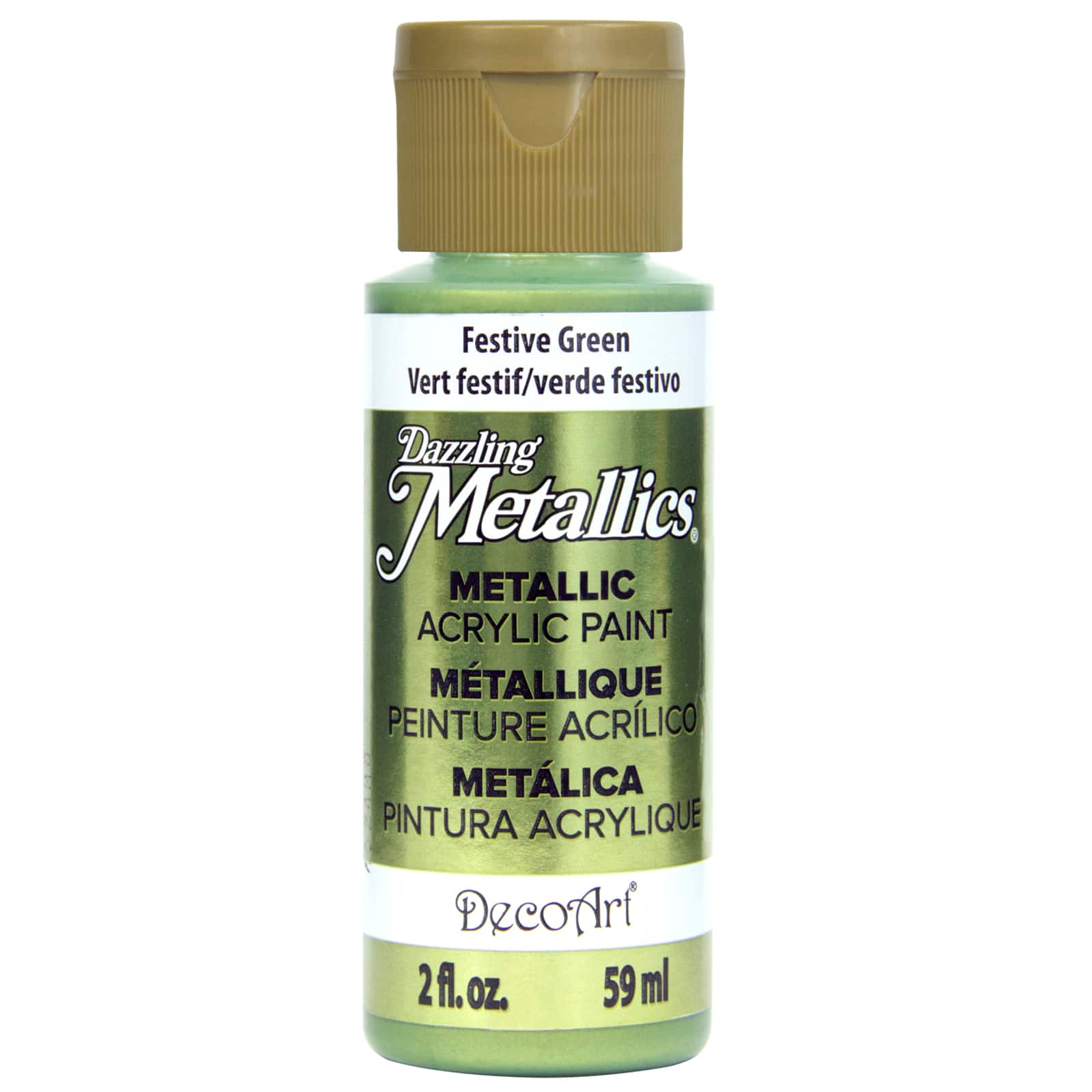 12 Pack: DecoArt® Dazzling Metallics® Paint, 2oz.