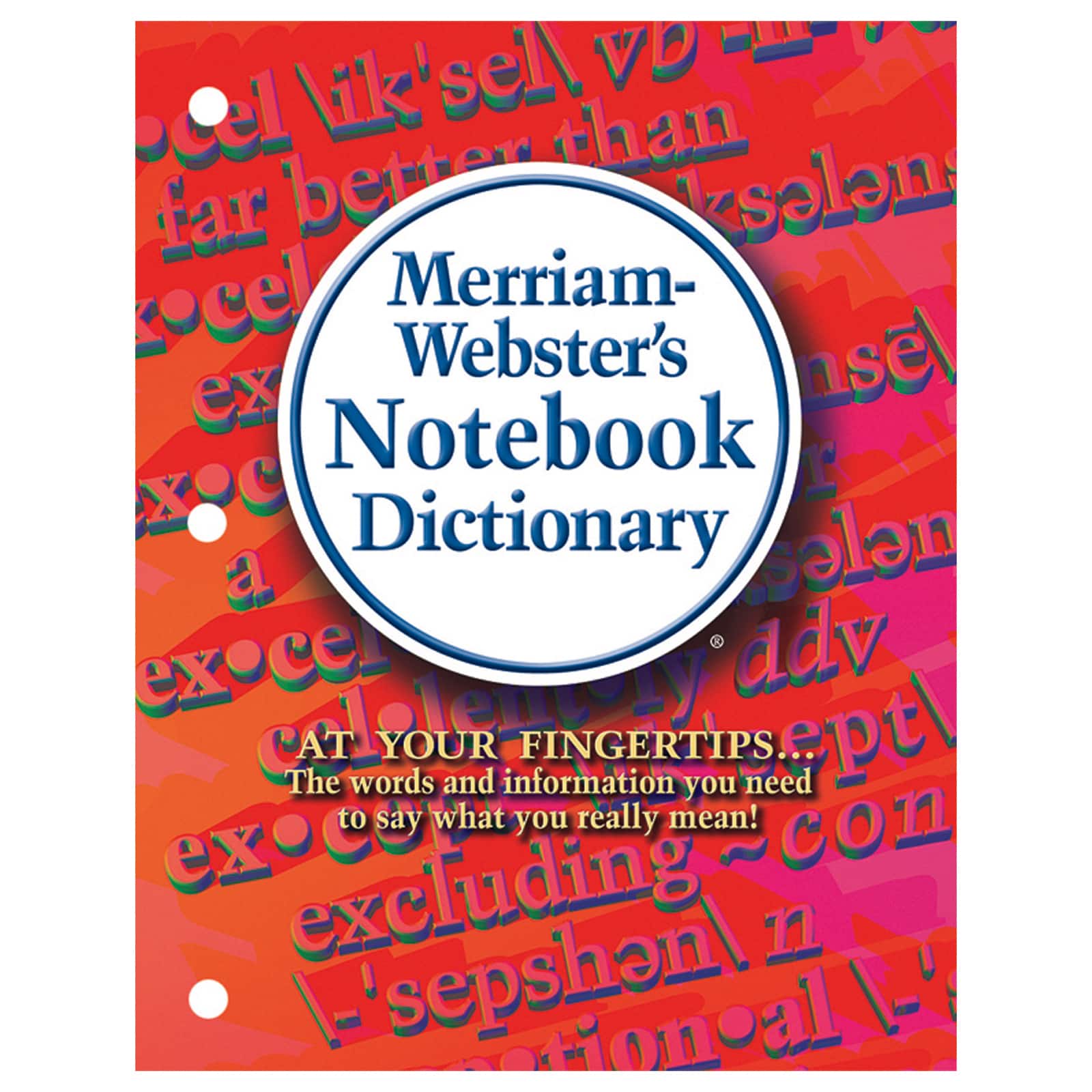 Merriam-Webster&#x27;s Notebook Dictionary, Pack of 3