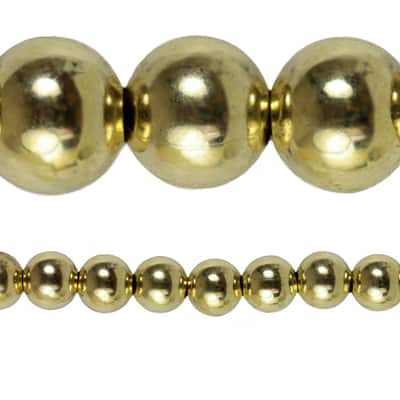Bead Gallery® Gold Plated Round Beads, 8mm image