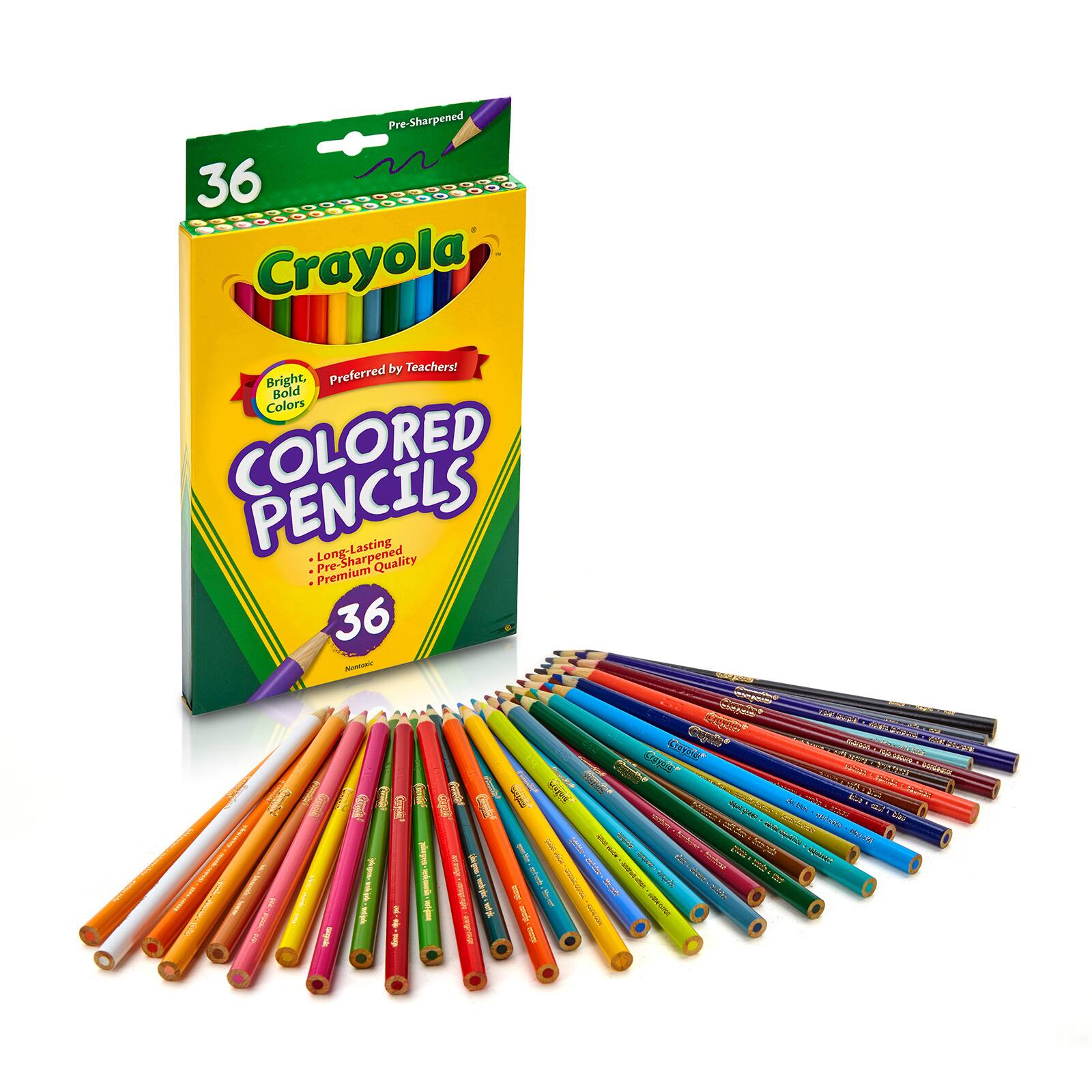 12 Packs: 36 ct. (432) Crayola® Colored Pencils
