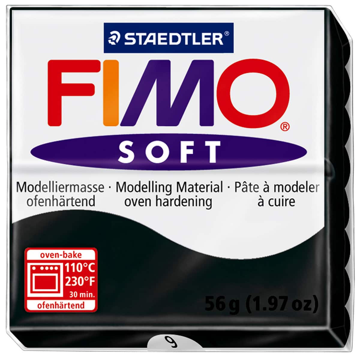 Pâte à modeler souple Fimo, 56 g