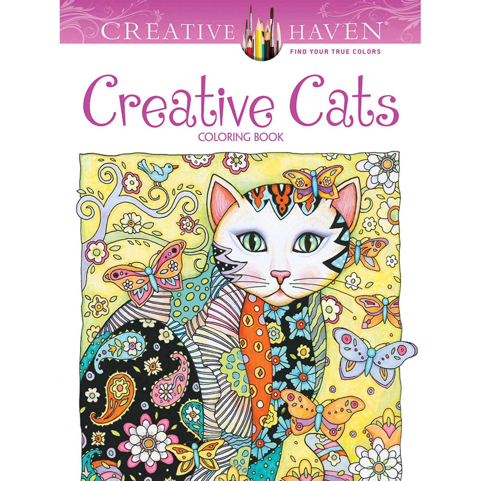 Creative Haven Creative Cats Coloring Book