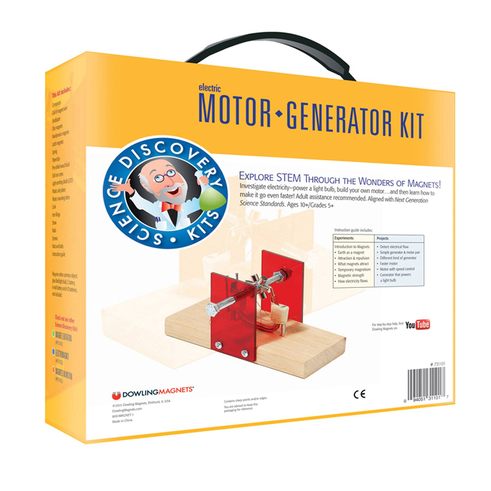 Electric Motor &#x26; Generator Kit