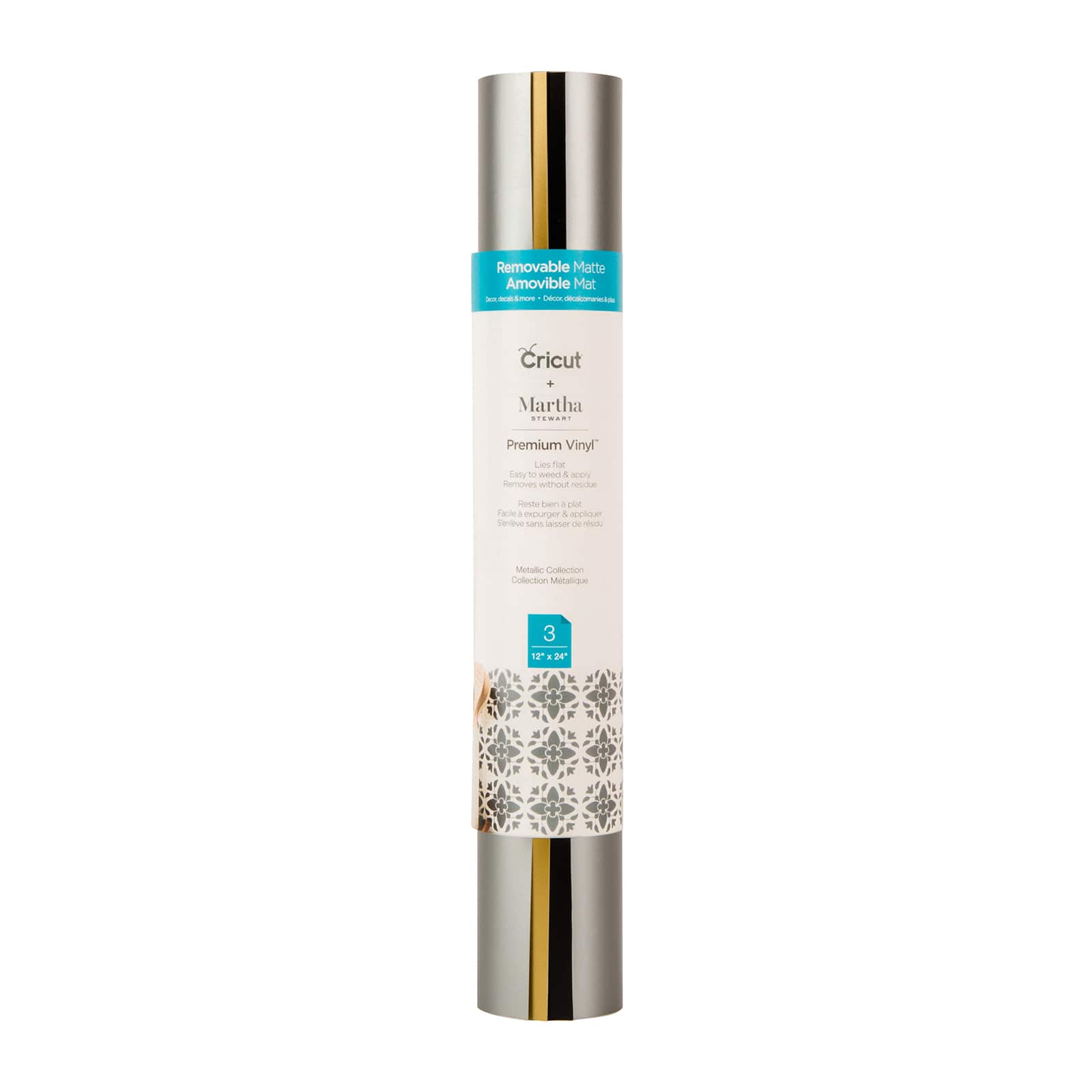 Cricut&#xAE; Martha Stewart Premium Vinyl&#x2122; Collection, Metallic