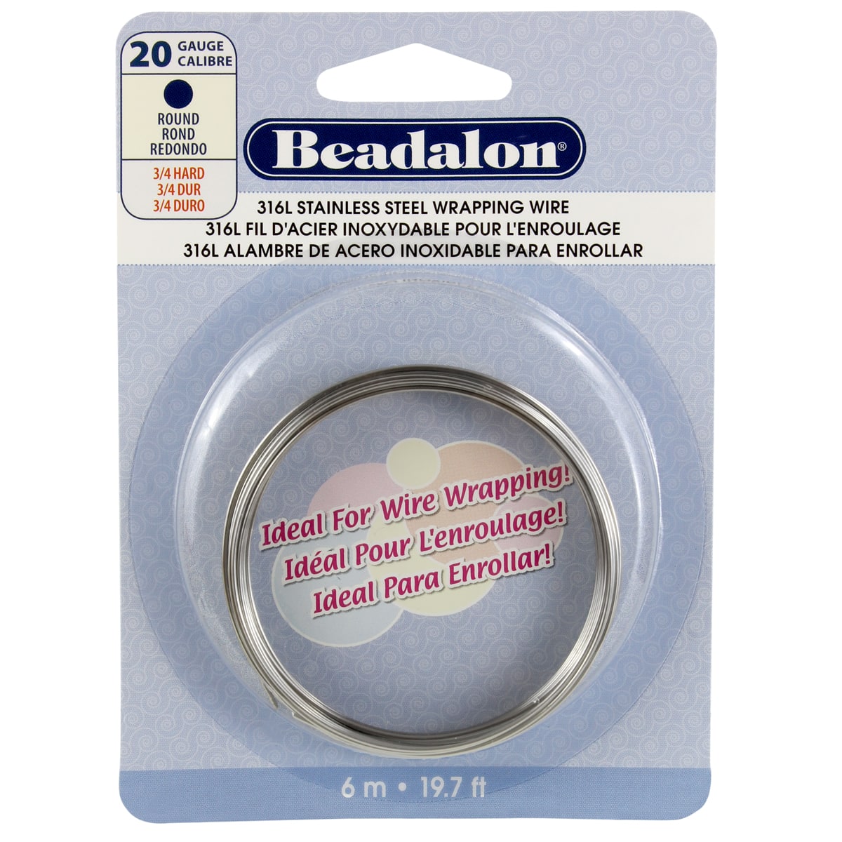 20 AWG Stainless Steel 316L Wire - 7 Sizes
