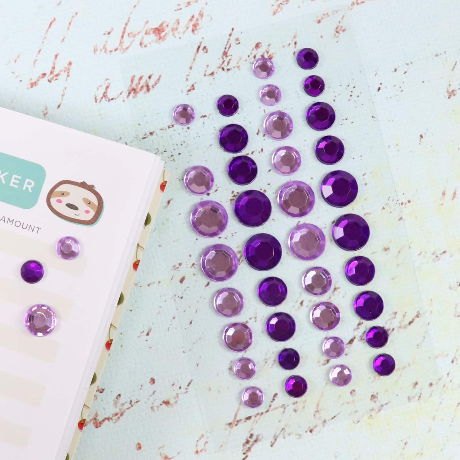 Assorted Acrylic Rhinestone Stickers